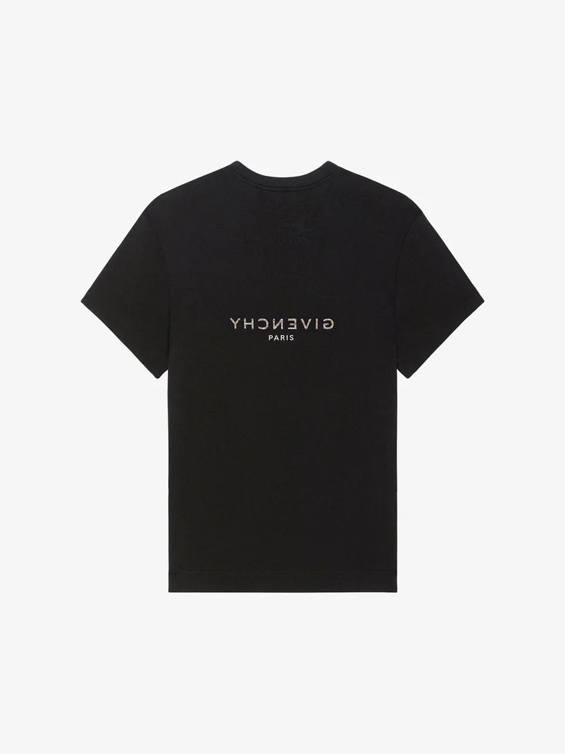 Givenchy o1w1db10326 Short Sleeve Classic Fit T-Shirt in Black Size S / US 4 / IT 40 - 5 Thumbnail