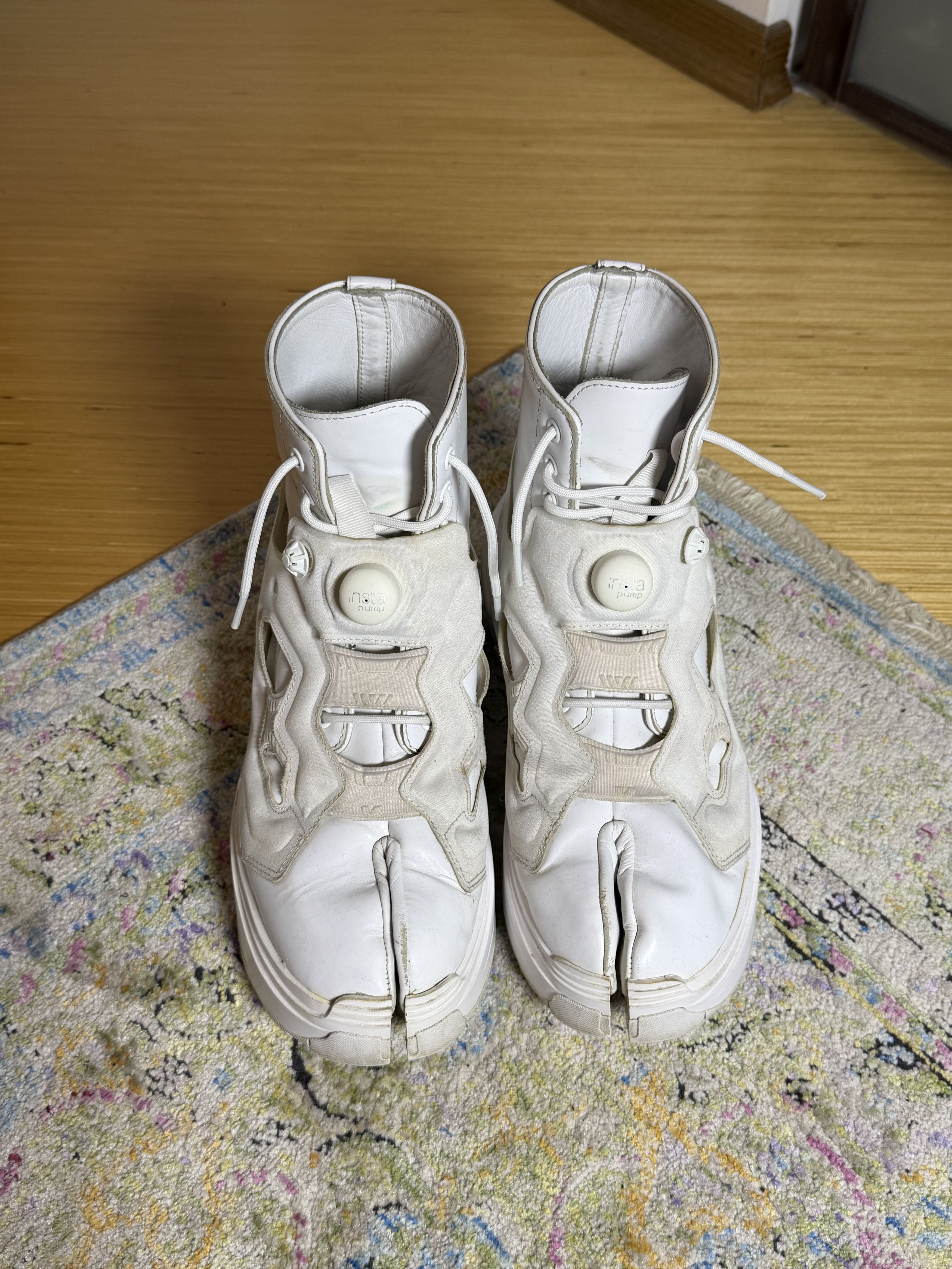 Maison Margiela × Reebok Maison Margiela x Reebok Instapump Fury Tabi Pump Sneakers Size US 10.5 / EU 43-44 - 4 Thumbnail