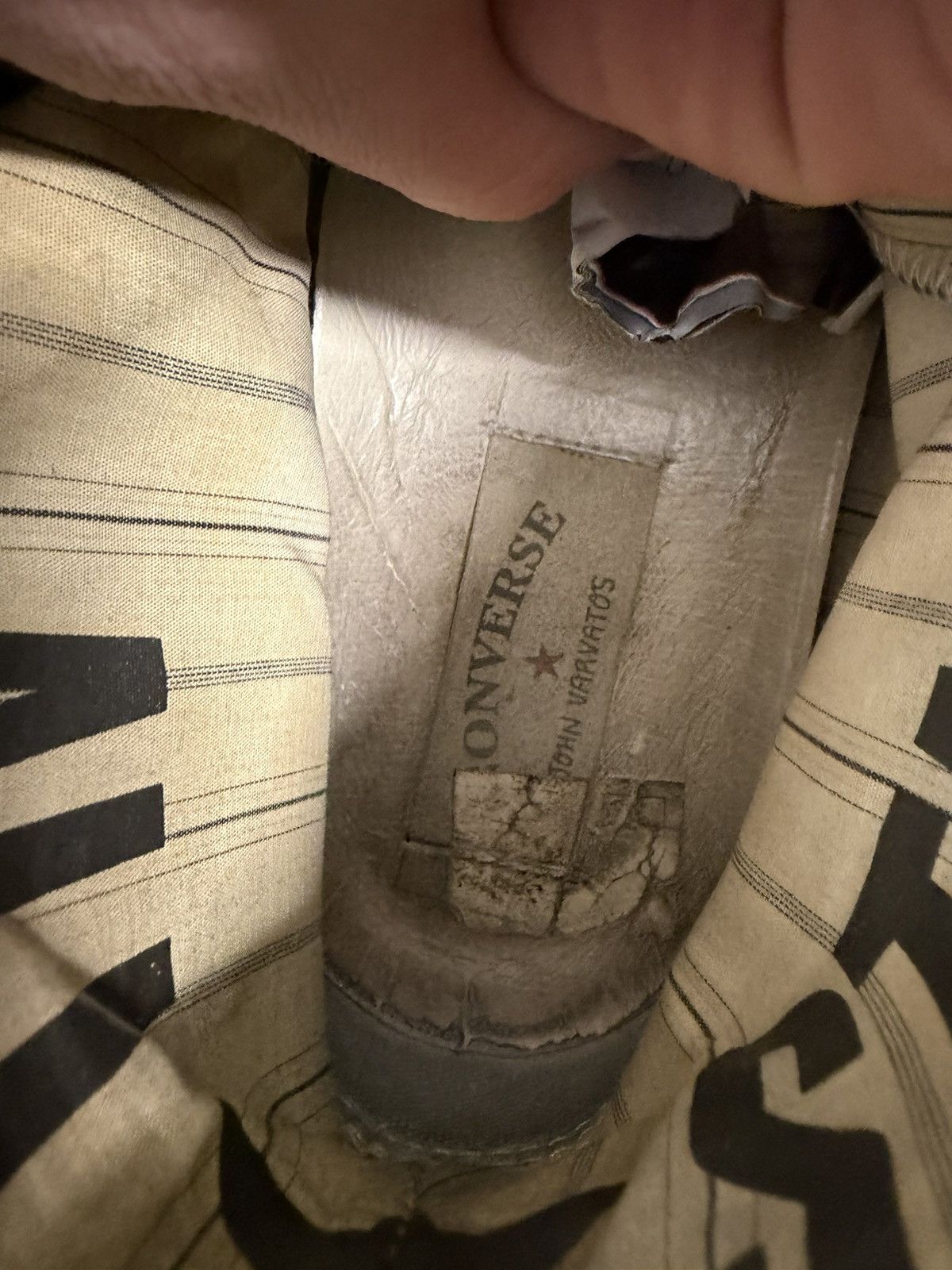 Converse × John Varvatos John Varvatos x Converse Aged High Top Sneakers Size US 10 / EU 43 - 9 Thumbnail