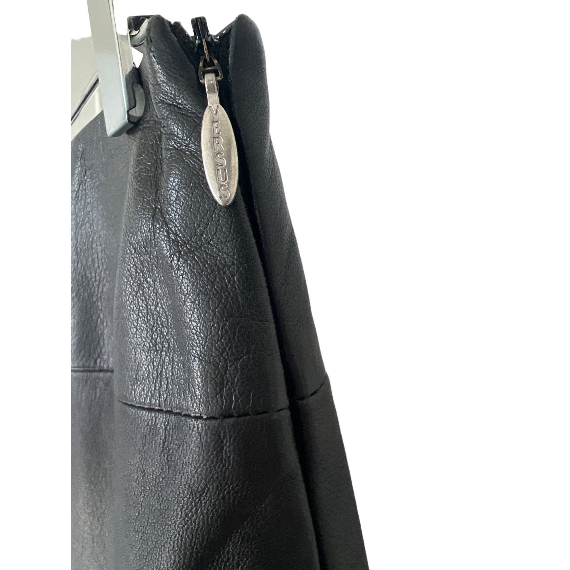 Versus Versace Versus Versace Leather Skirt Size 28" / US 6 / IT 42 - 3 Thumbnail