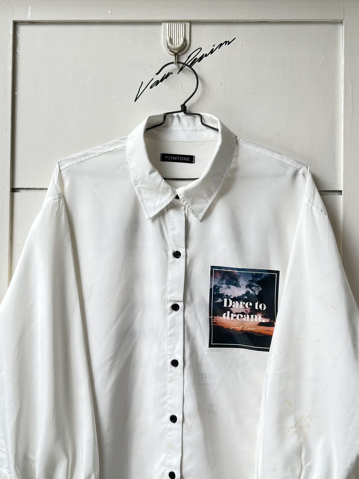 Other PLYMTONE White Picture Shirt Size US L / EU 52-54 / 3 - 2 Thumbnail