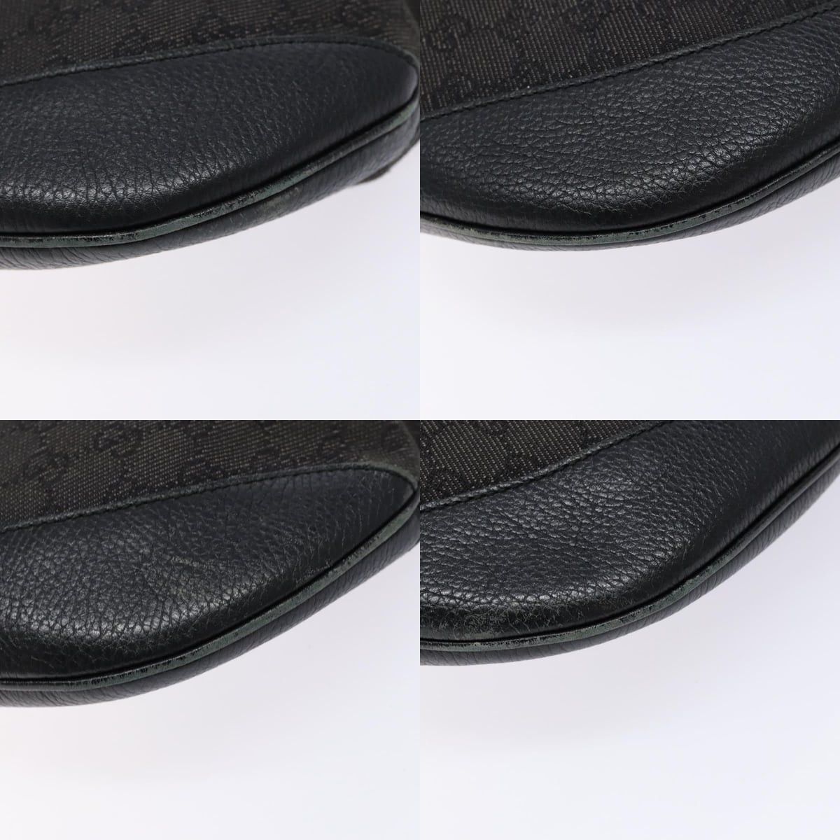 Gucci GUCCI GG Canvas Shoulder Bag Black Silver Size ONE SIZE - 10 Thumbnail