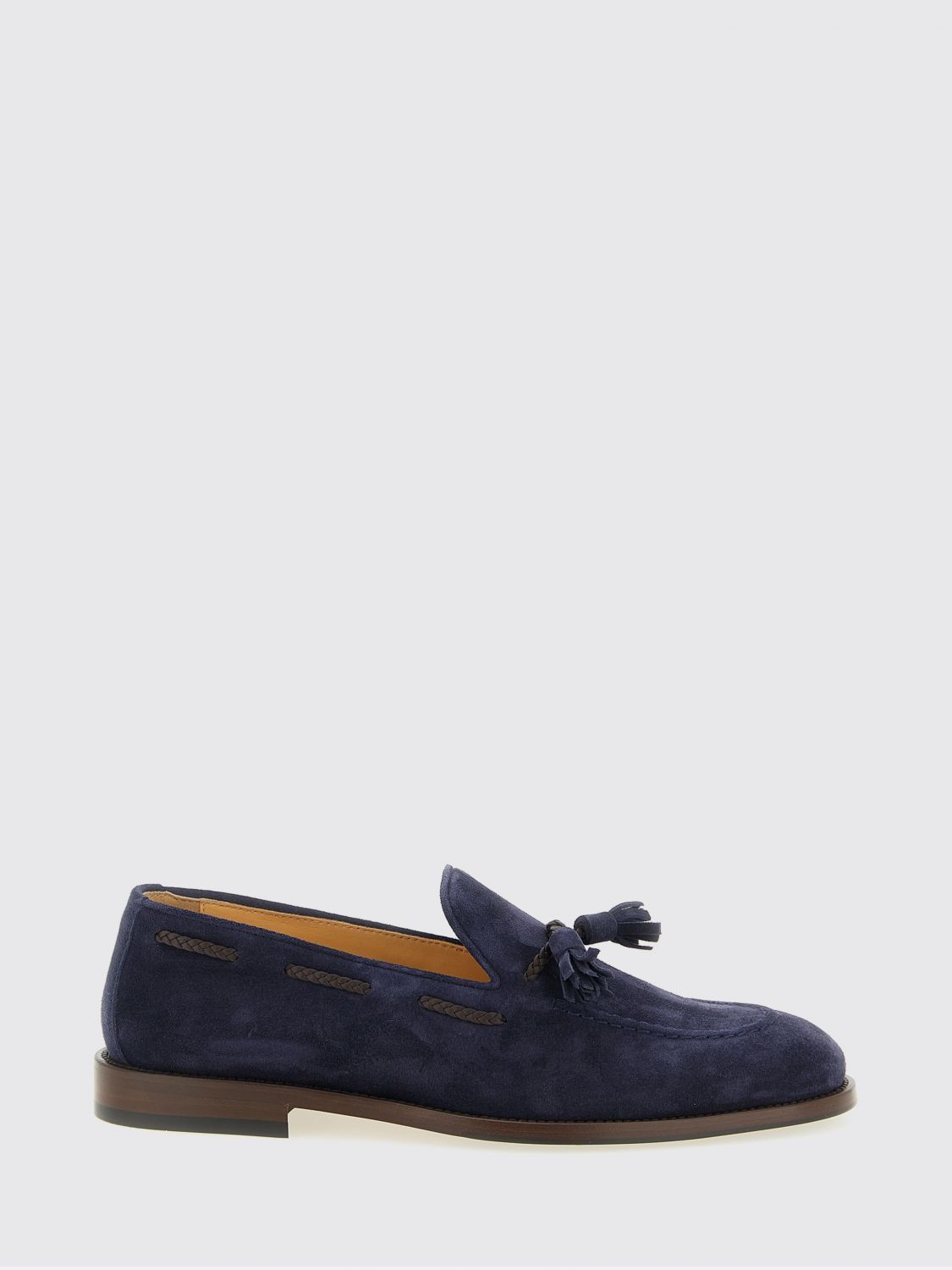 Brunello Cucinelli Brunello Cucinelli Loafers Men Blue Size US 13 / EU 46 - 1 Thumbnail