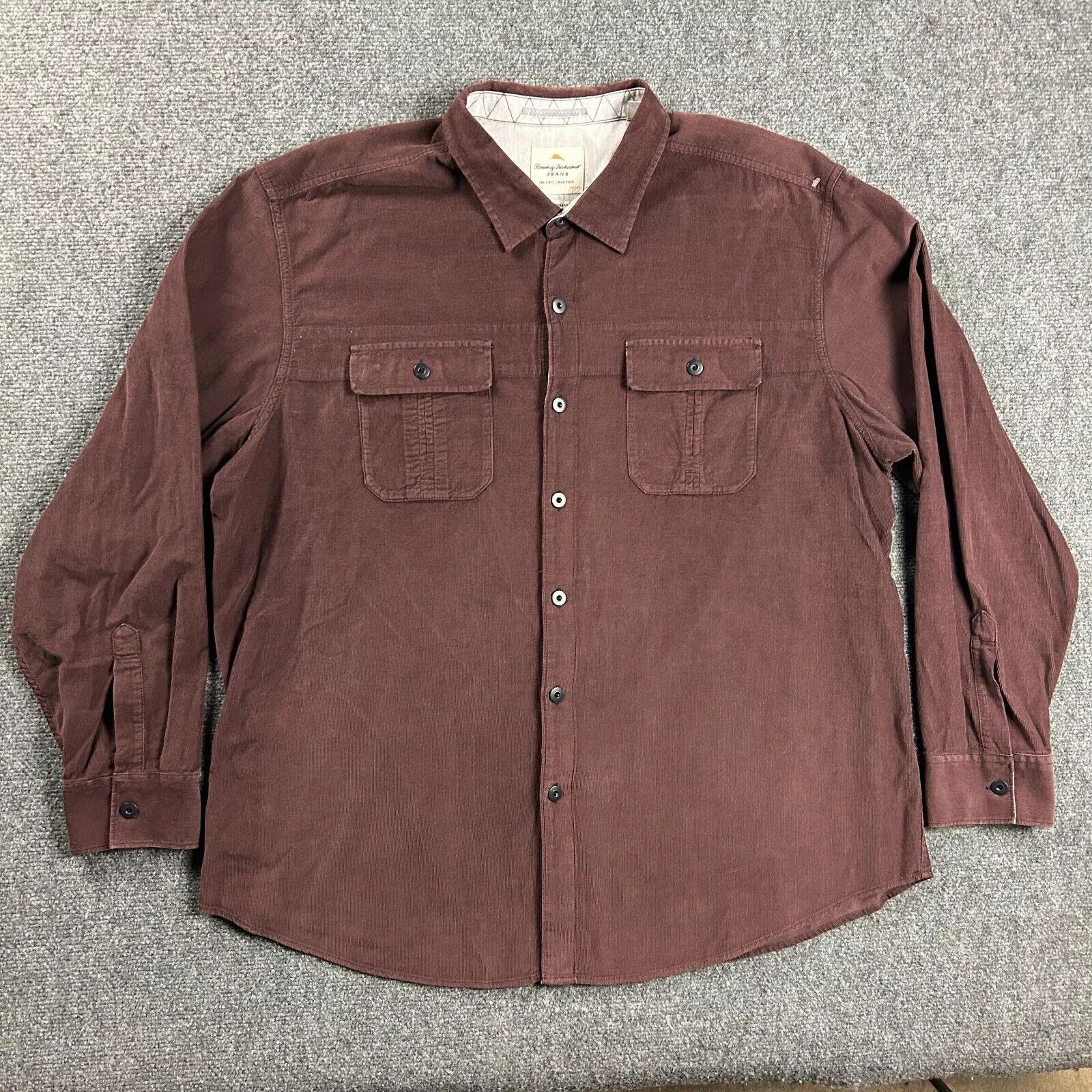 Tommy Bahama Tommy Bahama Shirt Mens XXL Button Up Island Modern Fit Size US XXL / EU 58 / 5 - 1 Thumbnail