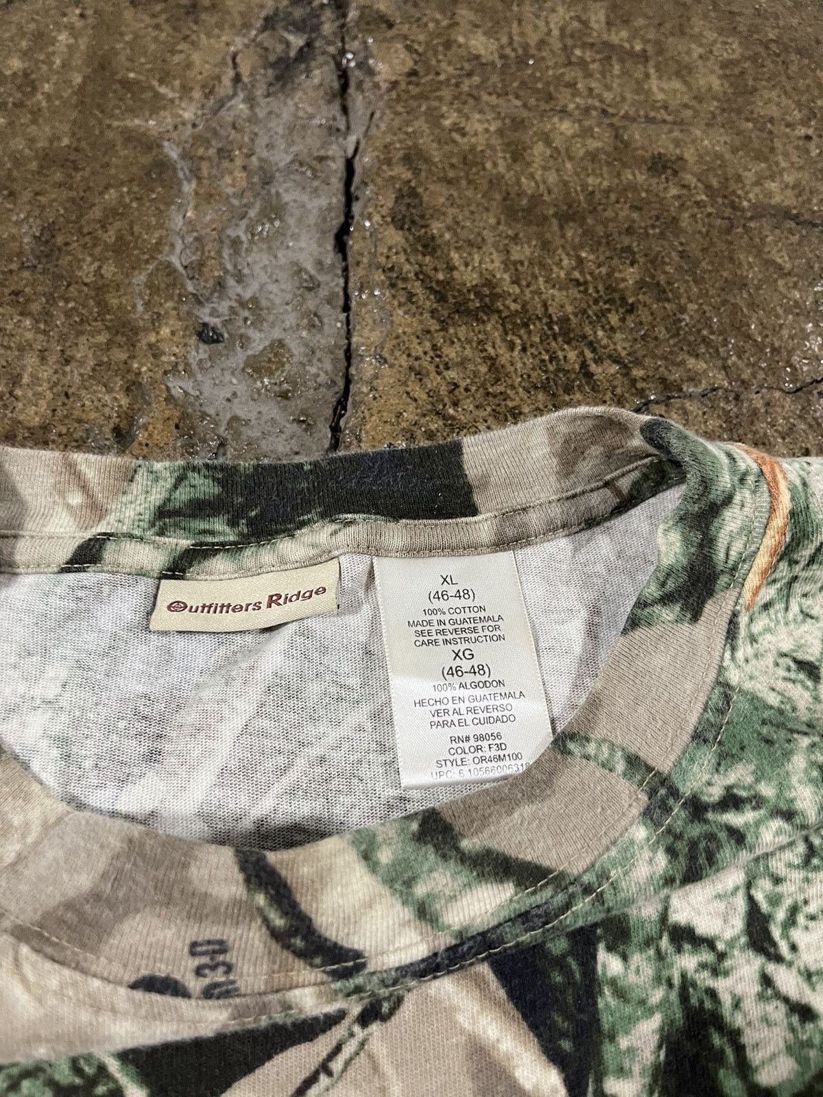 Carhartt × Vintage Crazy Y2K Camo Carhartt Style Realtree Essential Skater Tee Size US XL / EU 56 / 4 - 4 Thumbnail