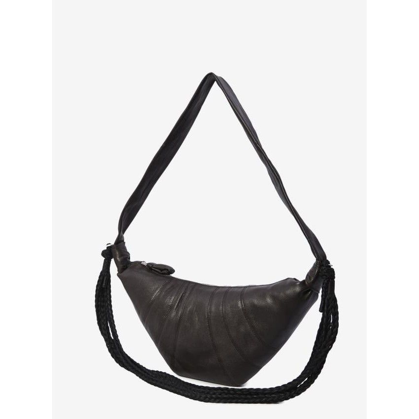 Lemaire LEMAIRE Braid Croissant Medium Brown Leather Shoulder Bag Ne Size ONE SIZE - 2 Thumbnail