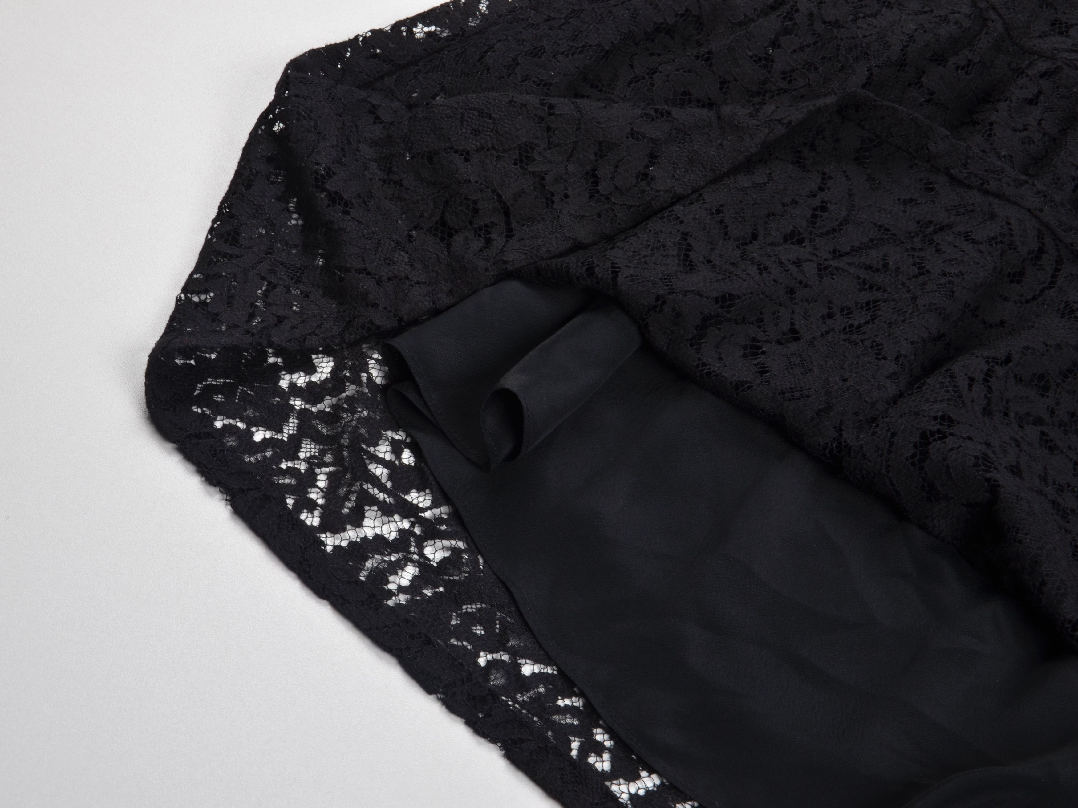Max Mara Max Mara Lace Dress 3/4 Sleeve A-Line Elegant Cocktail Size S / US 4 / IT 40 - 7 Thumbnail