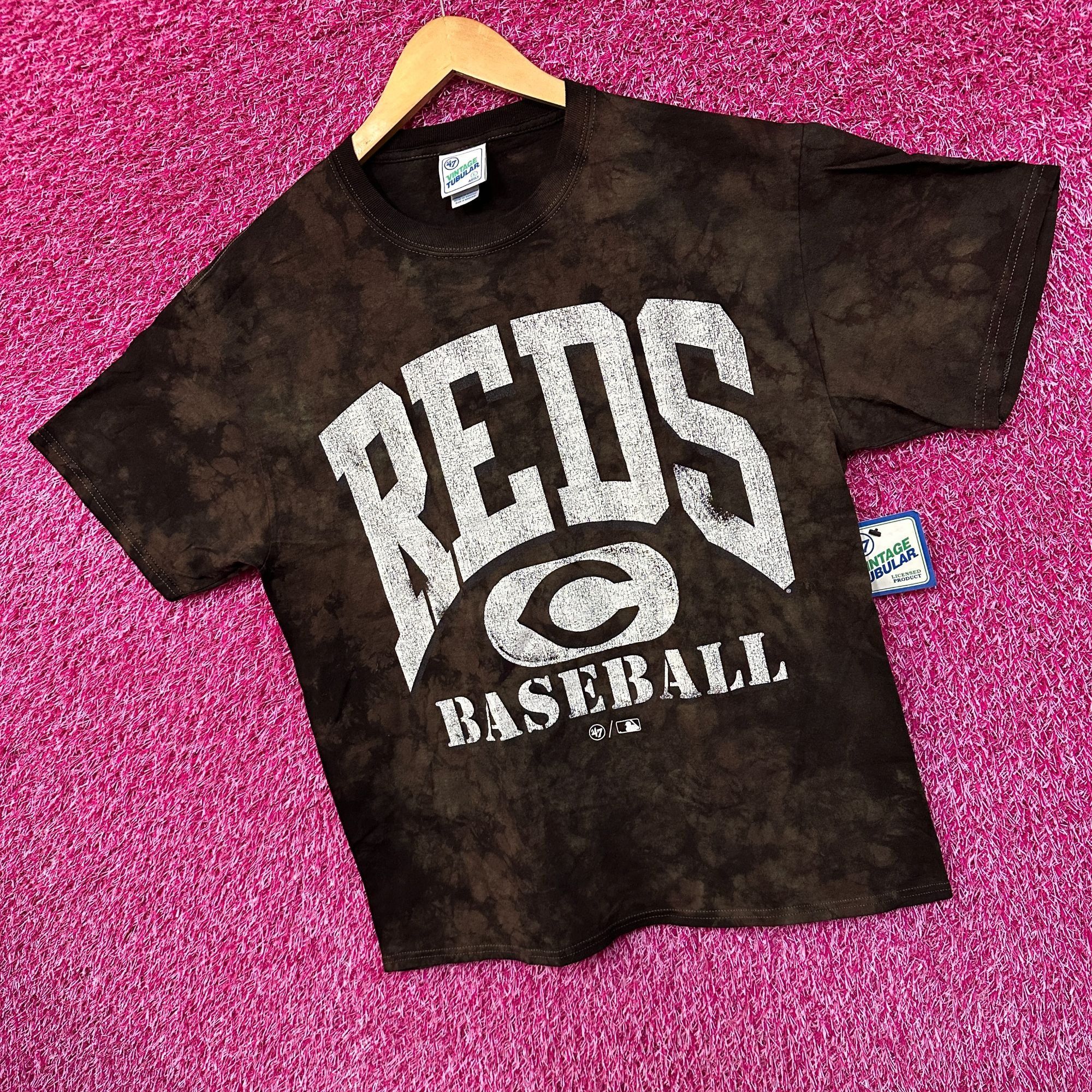 47 Brand Cincinnati Reds Baseball Training Camp MLB Camo Tie Dye L Size US L / EU 52-54 / 3 - 3 Thumbnail