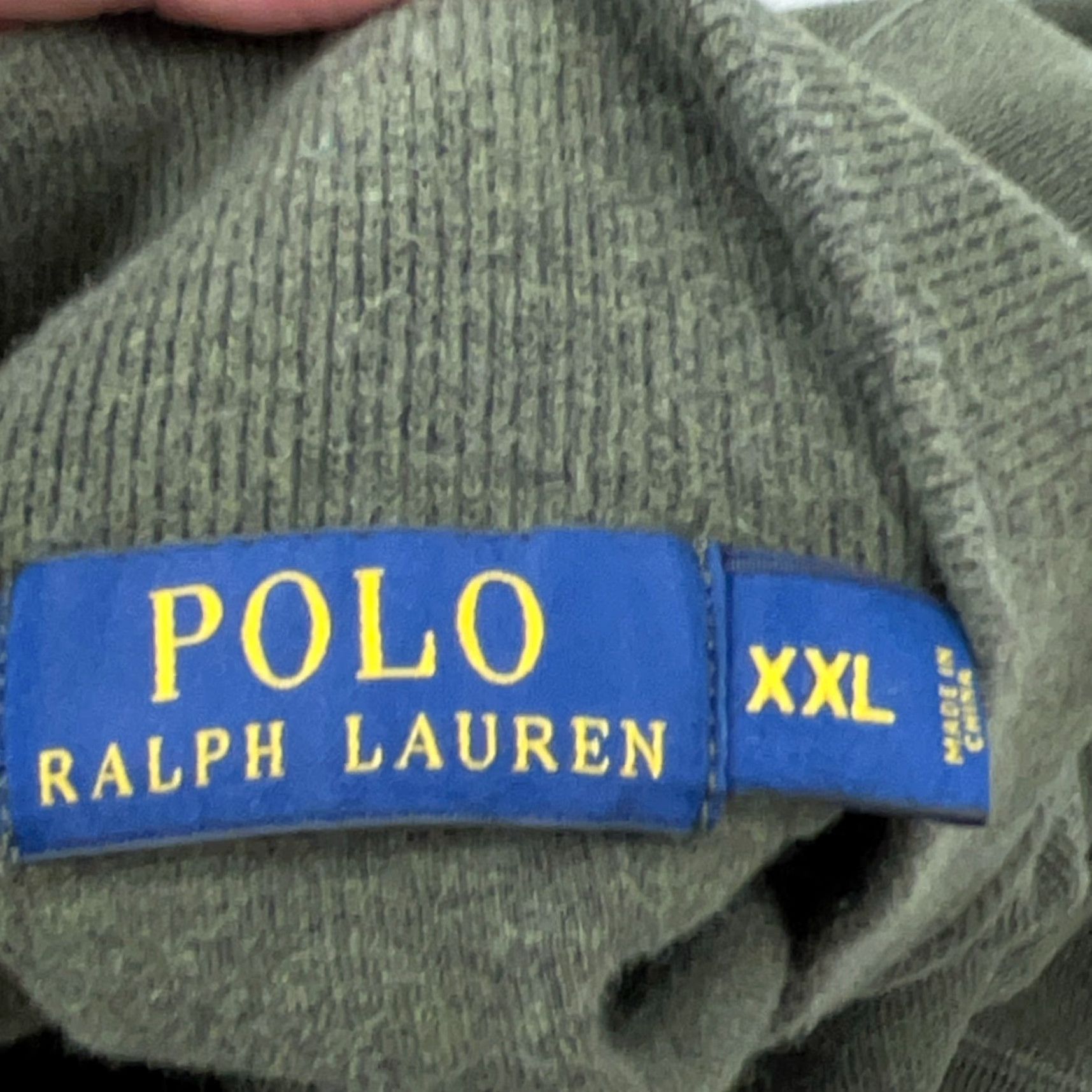 Polo Ralph Lauren Polo Ralph Lauren Sweater Men 2XL Green Purple Pullover Quarter Zip Zip Sweatshirt Mock Neck Size US XXL / EU 58 / 5 - 3 Thumbnail