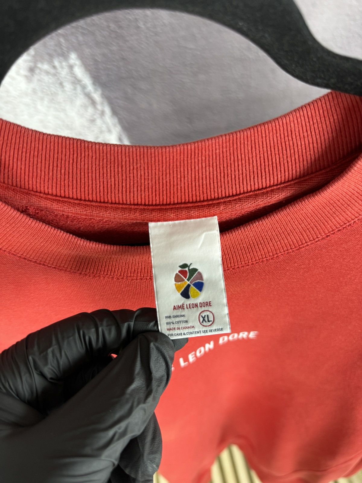 Aime Leon Dore Aime Leon Dore centre logo made in Canada oversized sweat Size US XL / EU 56 / 4 - 9 Thumbnail