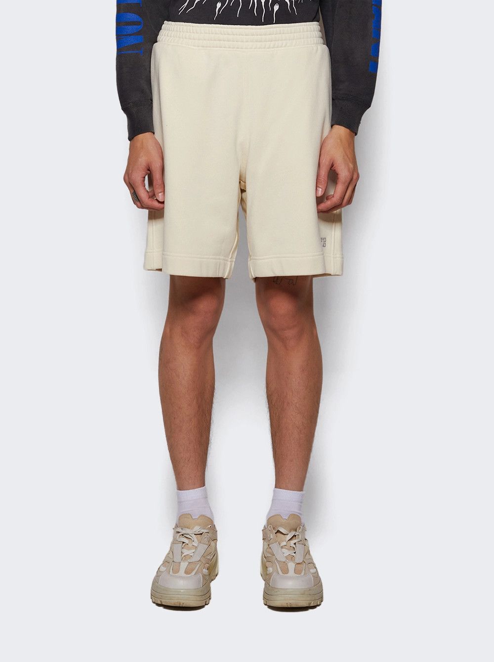 Givenchy o1mle0226 New Board Shorts in Ivory Size US 36 / EU 52 - 3 Thumbnail