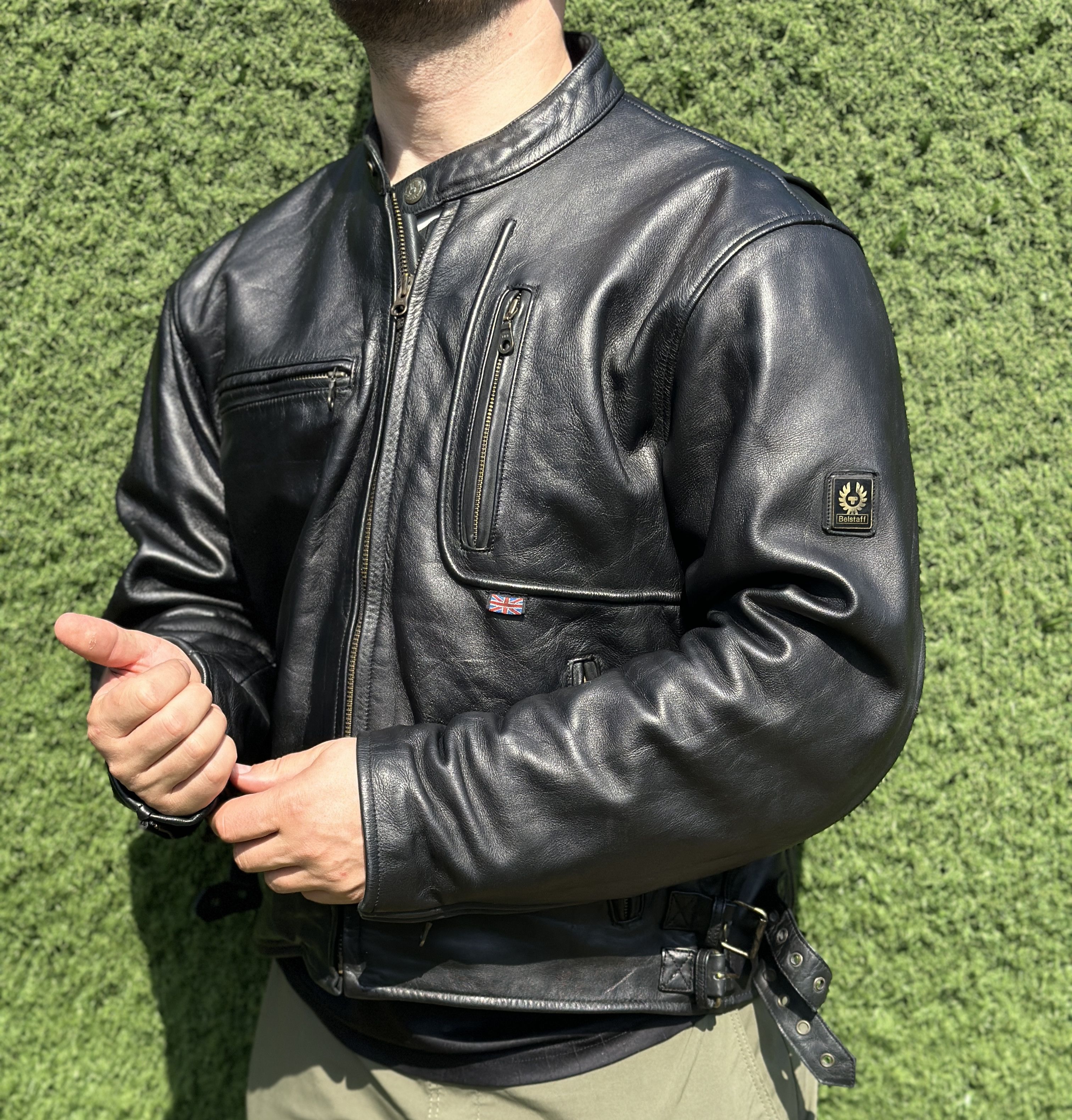 Belstaff Belstaff H Racer Jacket - Rubberized finish | Grailed