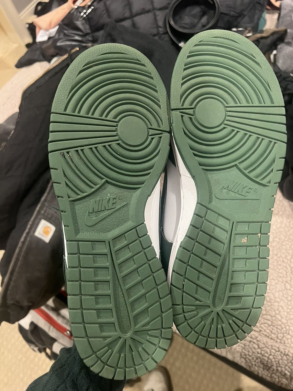 Nike Nike Dunk Low Michigan St. Size US 10 / EU 43 - 4 Thumbnail