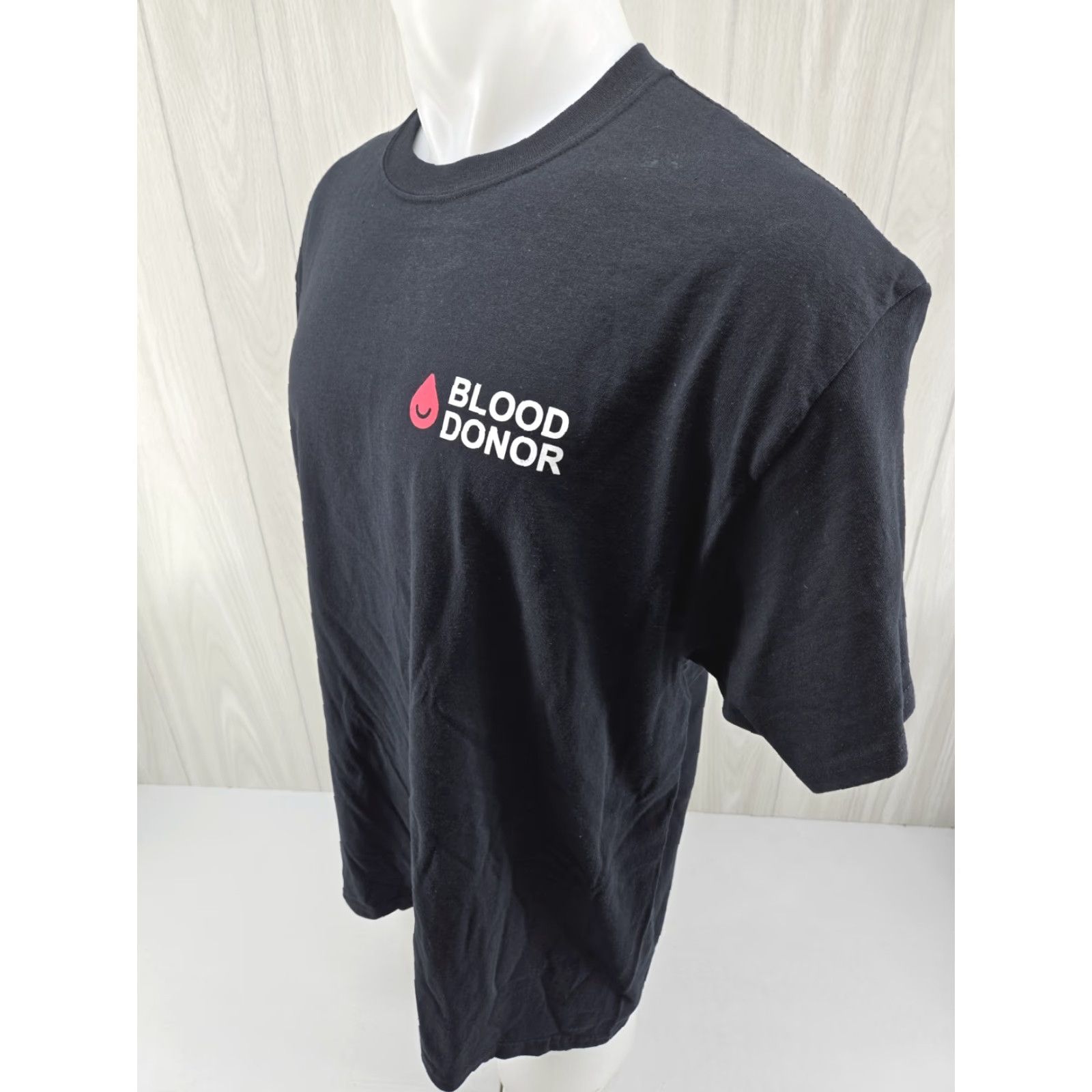 Gildan Lifesouth Blood Donor Alabama Tide #2 T Shirt XL Black Gildan Men Short Sleeve Crew Neck Graphic Tee Vintage No Size US XL / EU 56 / 4 - 5 Thumbnail