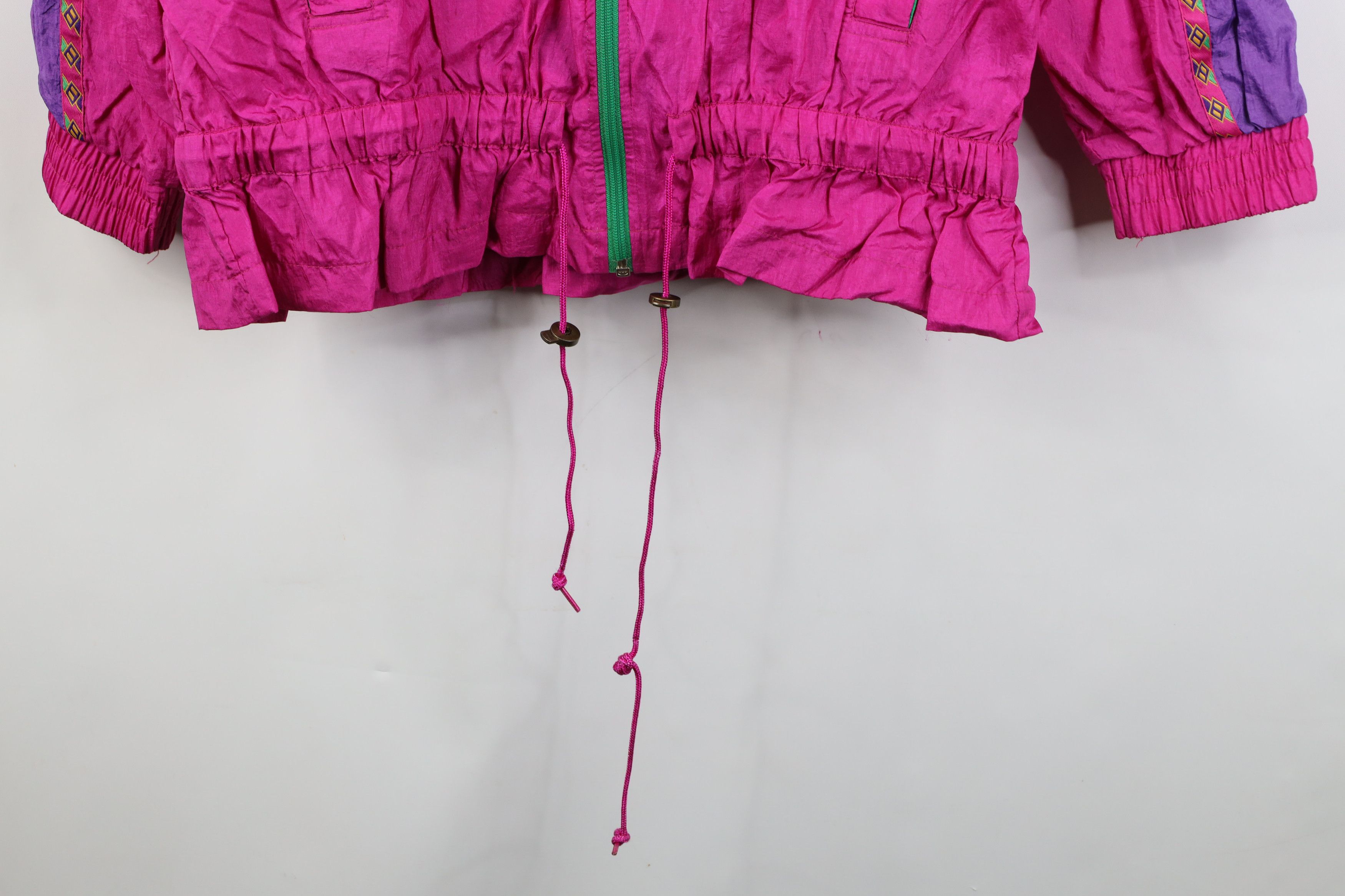 Vintage Vintage 90s Streetwear Southwestern Windbreaker Jacket Size XL / US 12-14 / IT 48-50 - 4 Thumbnail