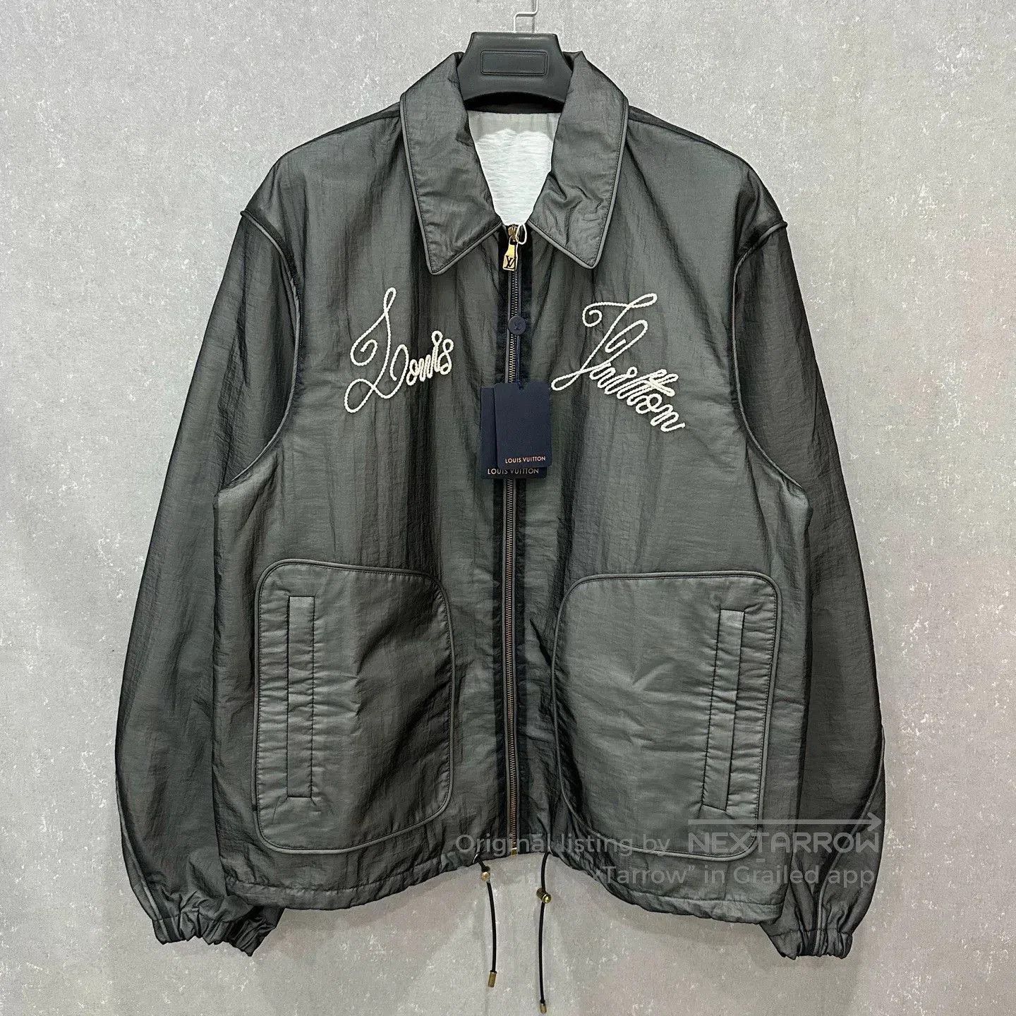 Louis Vuitton Nautical Collection Gray Coat.