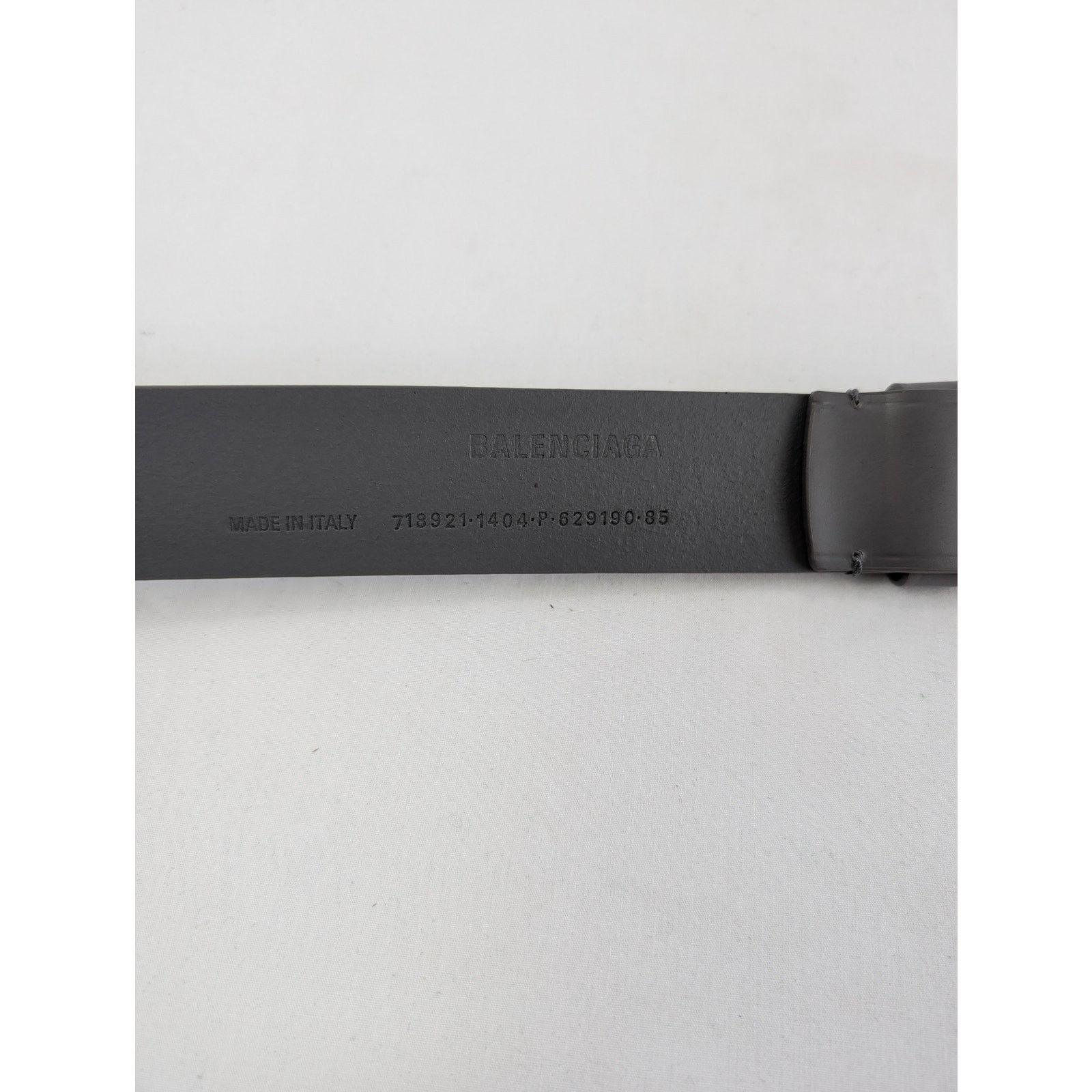 Balenciaga o1rshd1 Size: 85 / Moto Logo Bet in Grey Size 34 - 7 Thumbnail