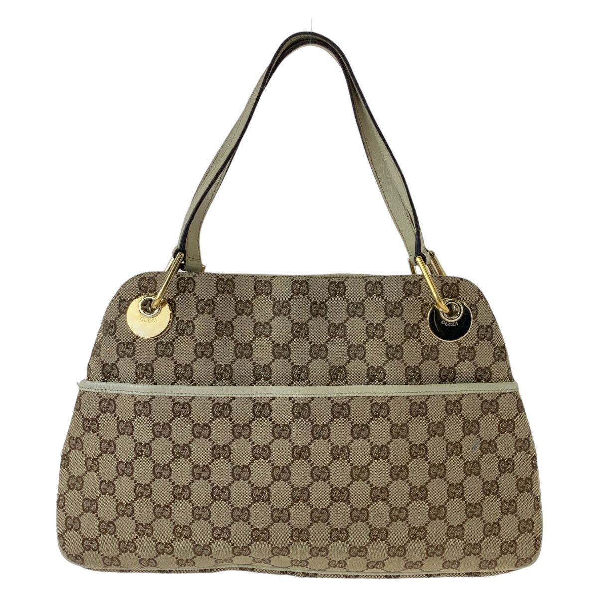 Gucci Gucci Gucci GG Canvas Shoulder Tote Bag 121023 Canvas Tote Bag 121023 in Very Good Condition Size ONE SIZE - 1 Thumbnail