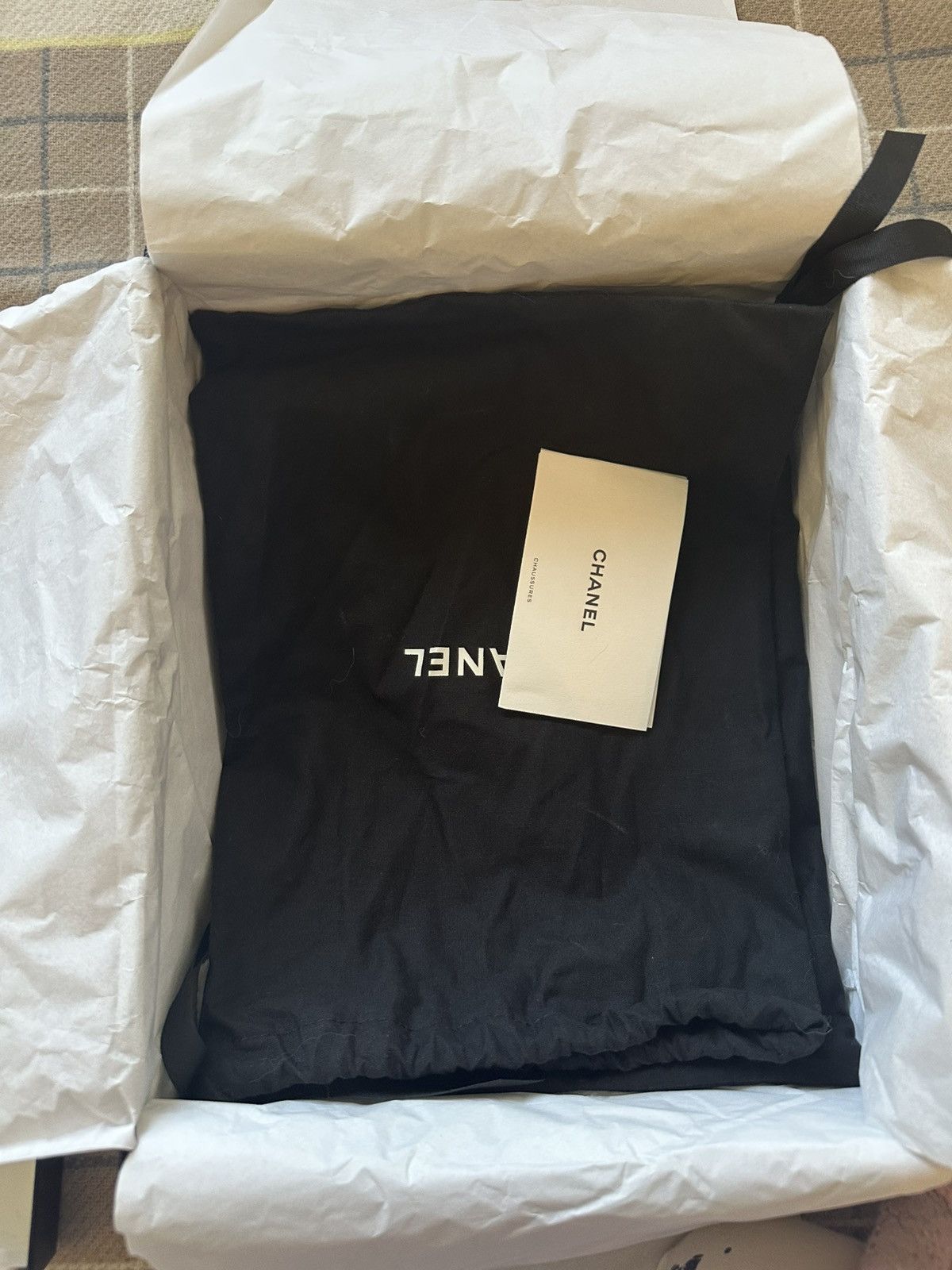 Chanel Chanel 21A black denim printed Dad sandals size 37.5 Size US 7.5 / IT 37.5 - 12 Thumbnail