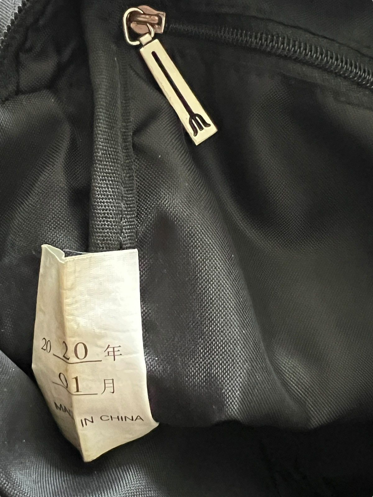 Yohji Yamamoto Yohji Yamamoto Nylon + Leather Sling Bag Size ONE SIZE - 12 Thumbnail