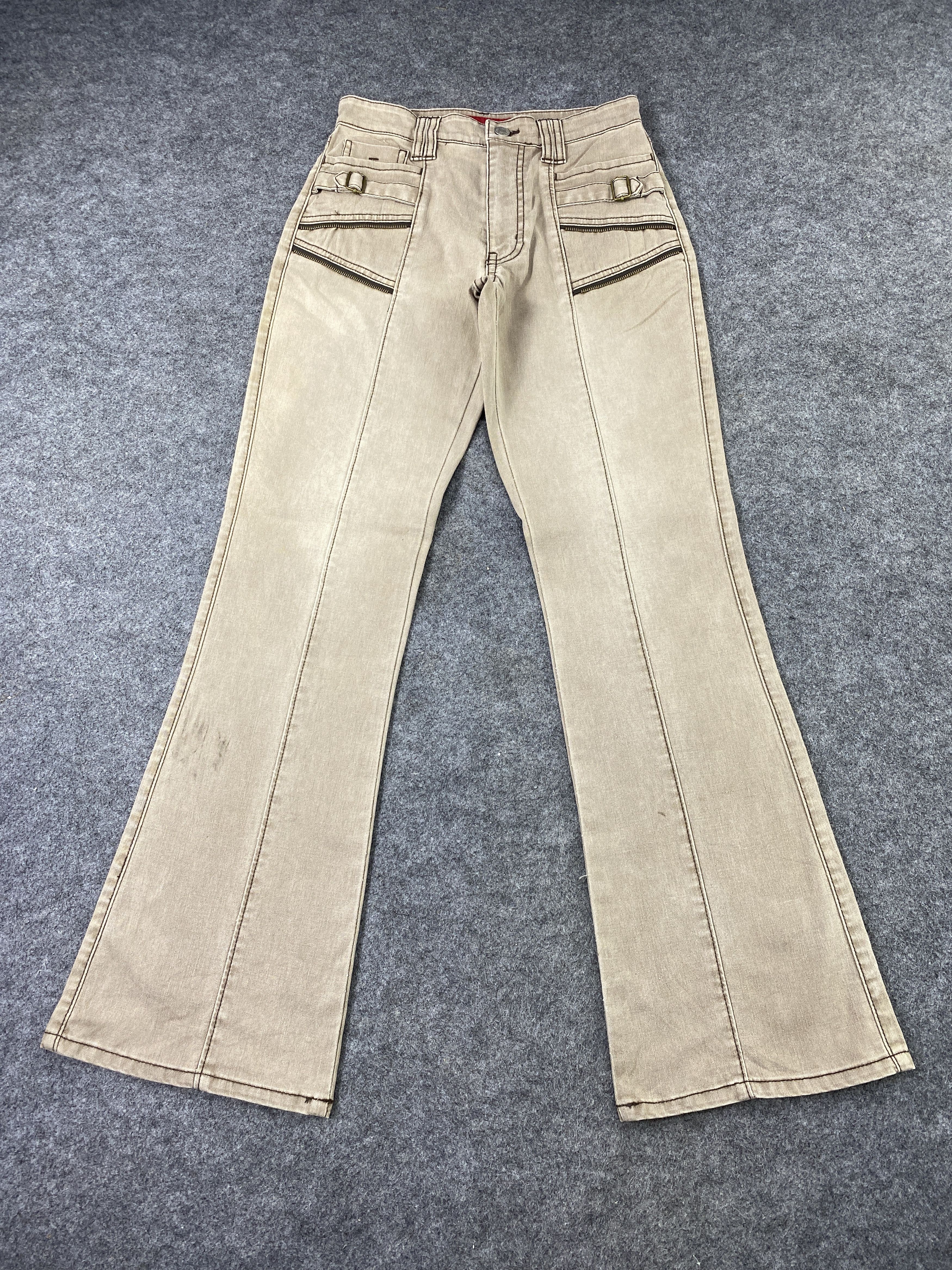 Japanese Brand Flash Flare Jeans - J1029 Size 26" / US 2 / IT 38 - 2 Thumbnail