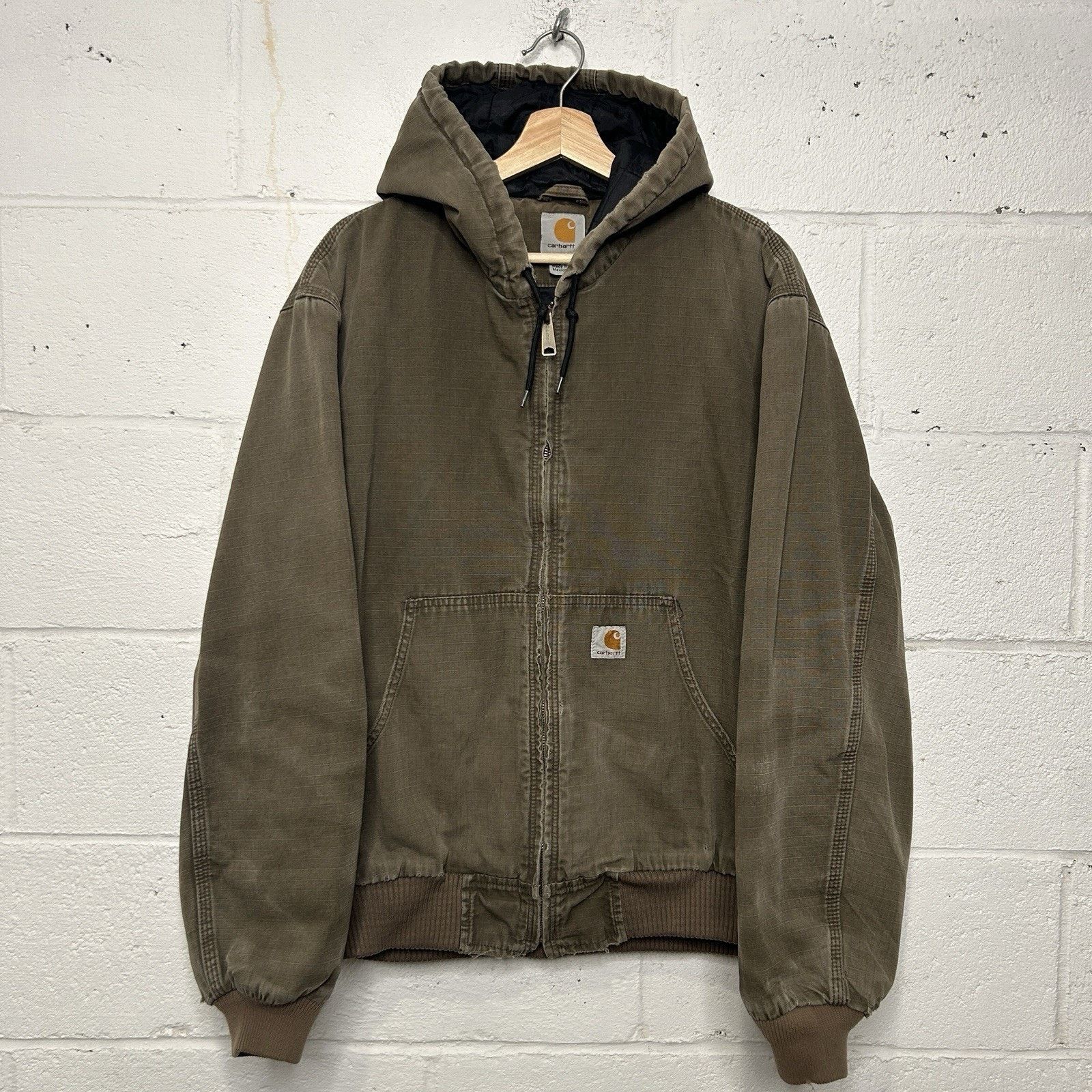 Carhartt Vintage Carhartt Ripstop Active Jacket “Coffee Brown” Size US L / EU 52-54 / 3 - 1 Thumbnail