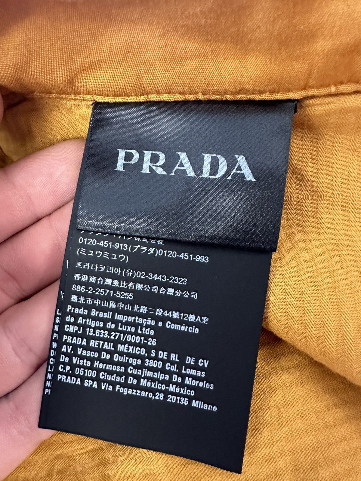 Prada Prada Milano Logo Chino Bermuda Shorts Size US 36 / EU 52 - 9 Thumbnail