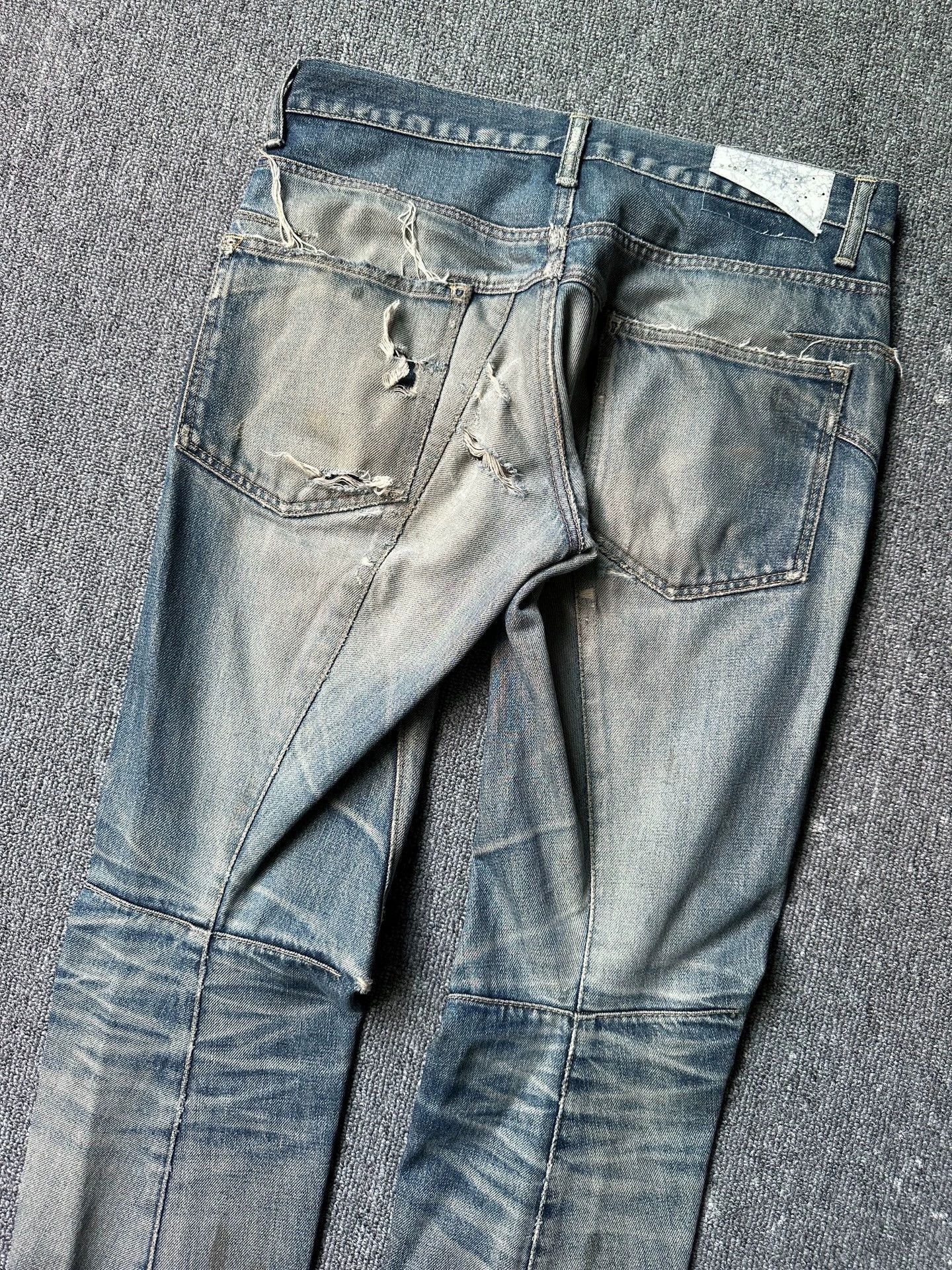Undercover Undercover 10aw Cut jeans Size US 32 / EU 48 - 3 Thumbnail