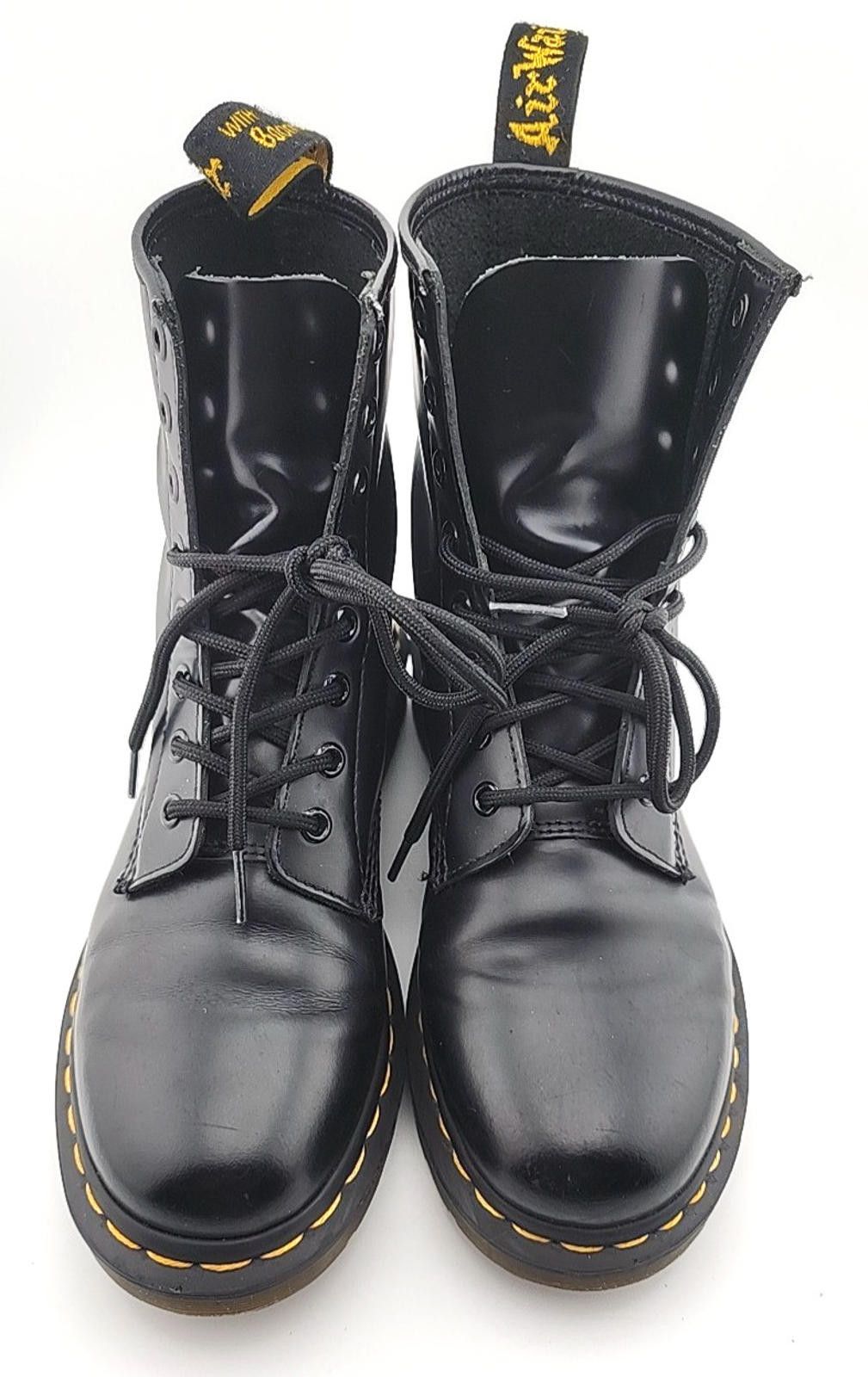 Dr. Martens Dr. Martens W Nappa Leather Boots Black Women’s Size 8 Size US 8 / IT 38 - 3 Thumbnail