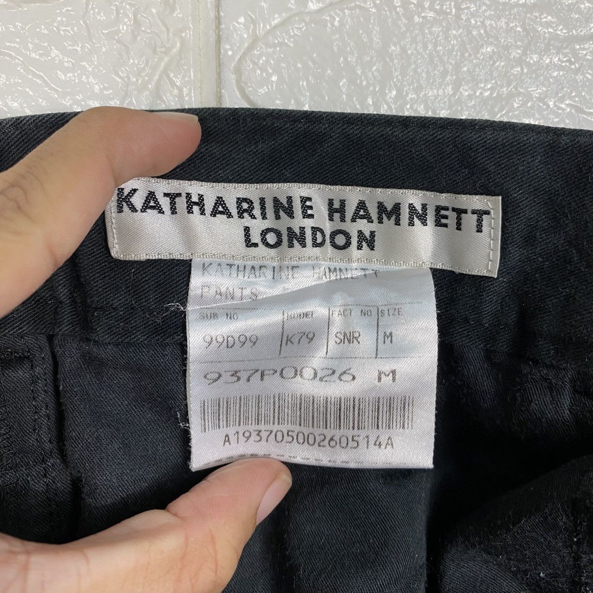Katharine Hamnett London 📌Vintage Biker Pants Katharine Hamnett London Bondage Size US 31 - 18 Thumbnail
