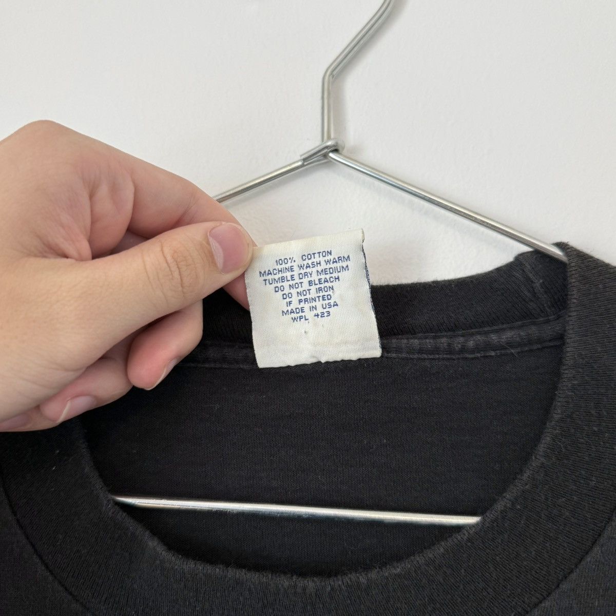 Levi's Vtg 1990s Levi’s Button Your Shorts 501 Faded Promo Tee Size US L / EU 52-54 / 3 - 6 Thumbnail