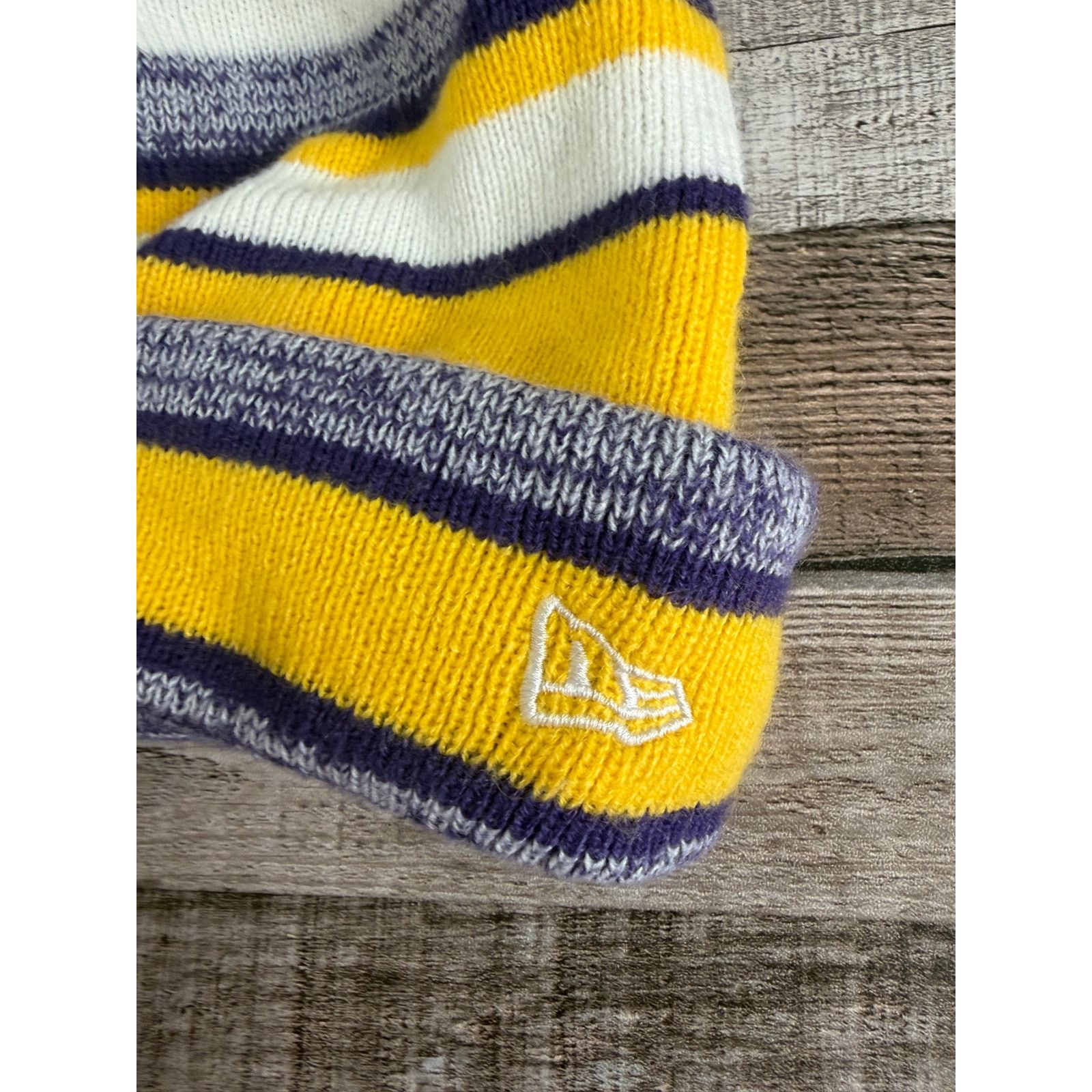 New Era Minnesota Vikings NFL Football Winter Beanie Size ONE SIZE - 2 Thumbnail