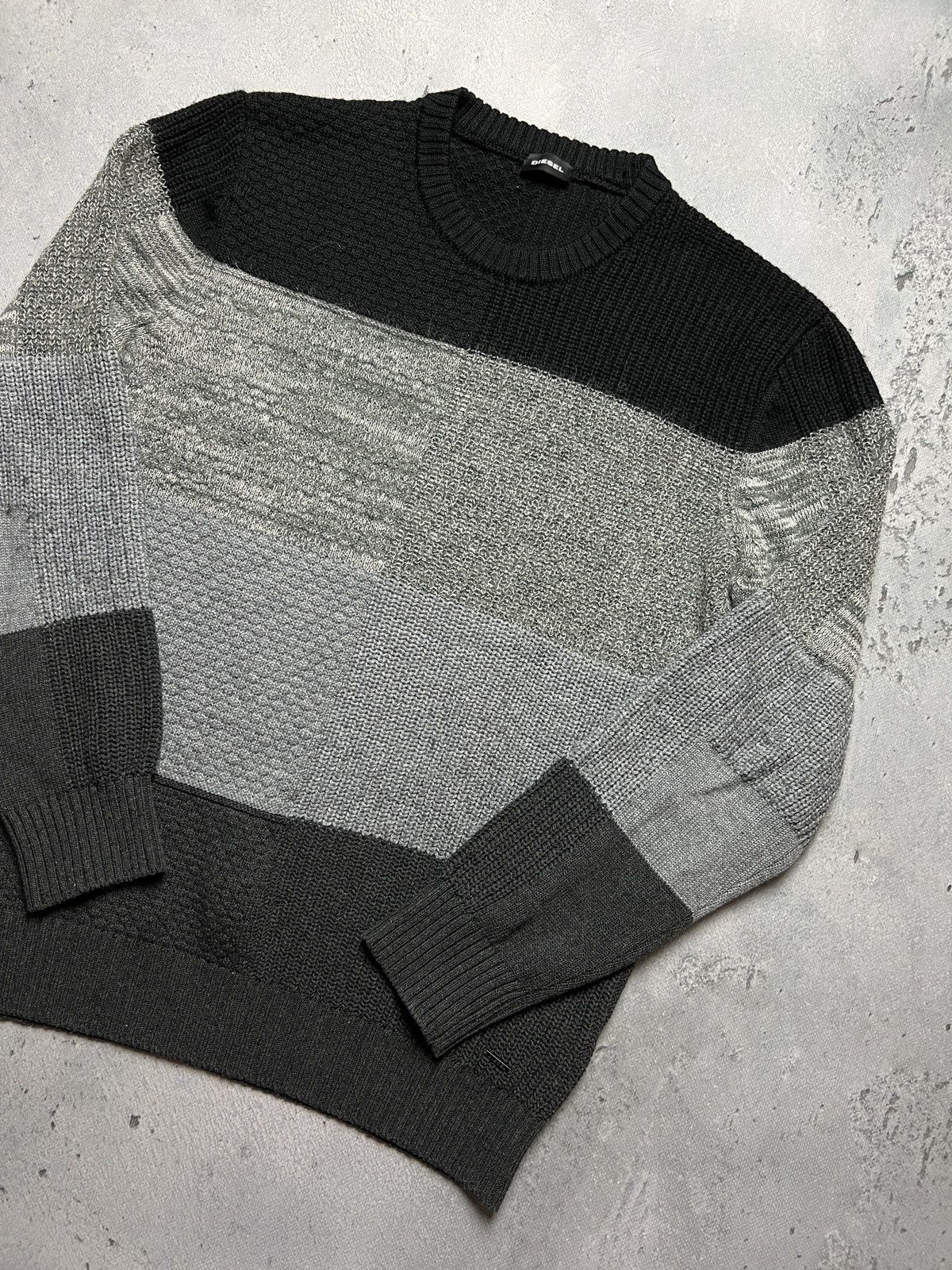 Diesel Diesel Vintage Jumper Wool Knit Sweater Hype Mohair y2k USA Size US L / EU 52-54 / 3 - 7 Thumbnail