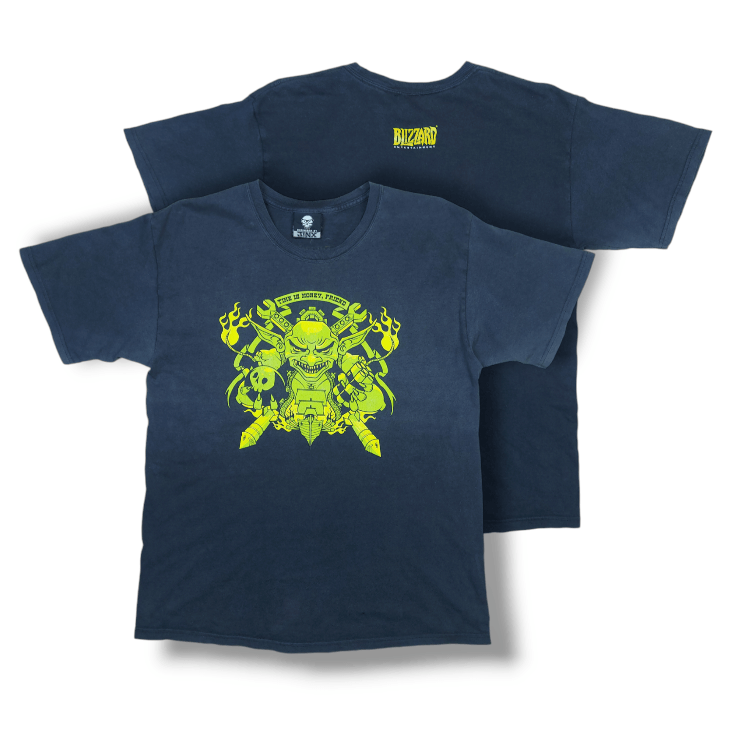 Vintage Vintage Y2K World of Warcraft Blizzard Jinx Goblin TEE Size US M / EU 48-50 / 2 - 1 Thumbnail