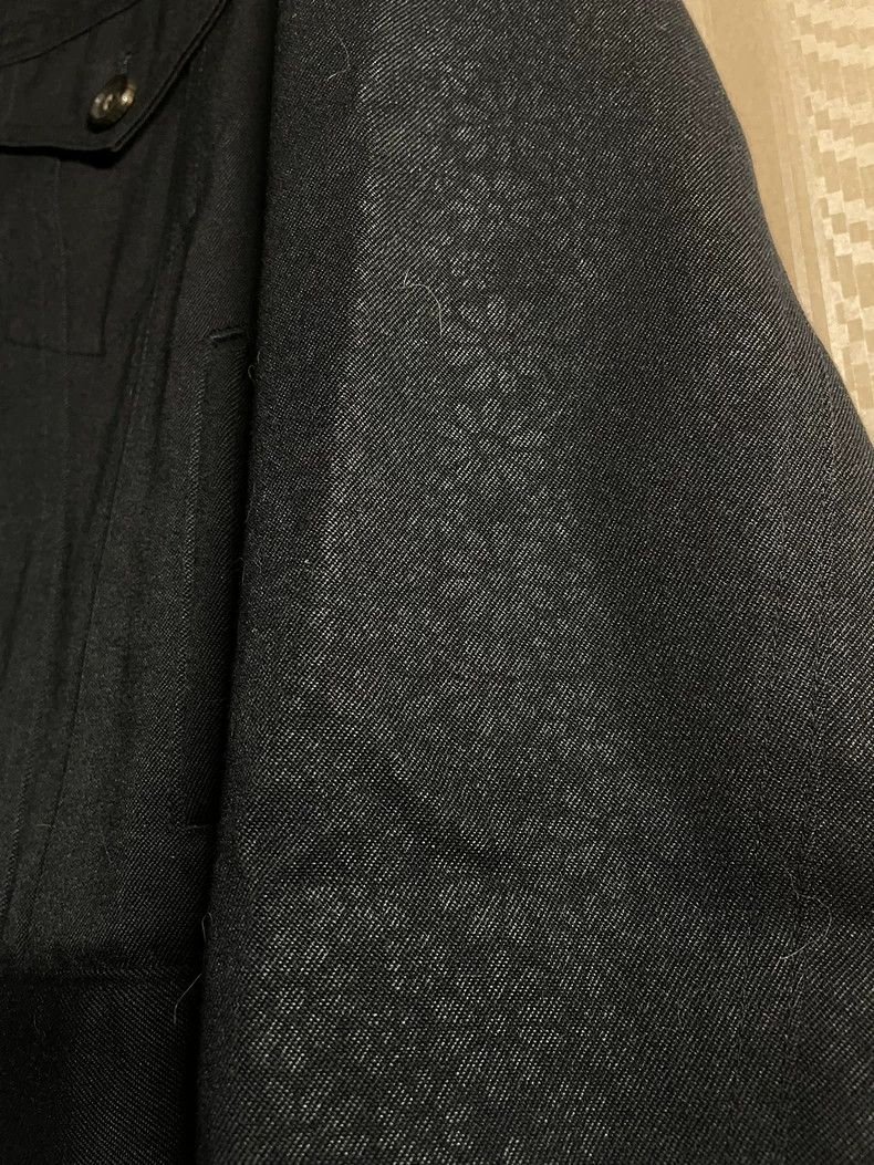 Other Comme Des Garcons Black patterned dark denim jacket Size M / US 6-8 / IT 42-44 - 6 Thumbnail