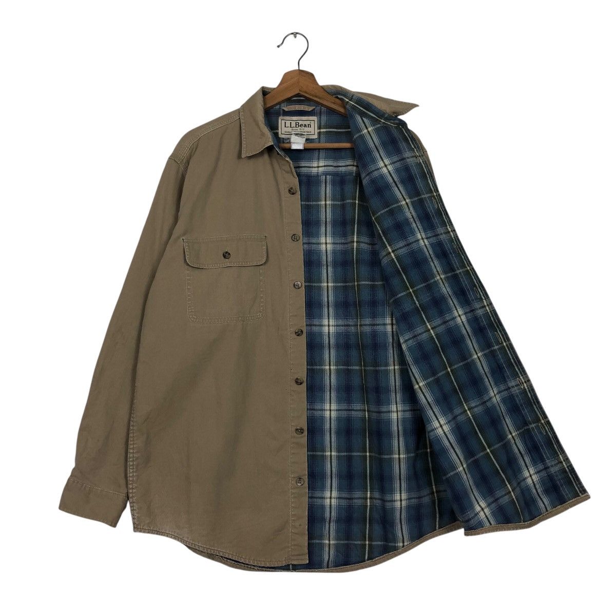 Japanese Brand 📌Vintage Chore Work Shirt Jacket L.L.Bean Blanket Tartan Size US M / EU 48-50 / 2 - 12 Thumbnail