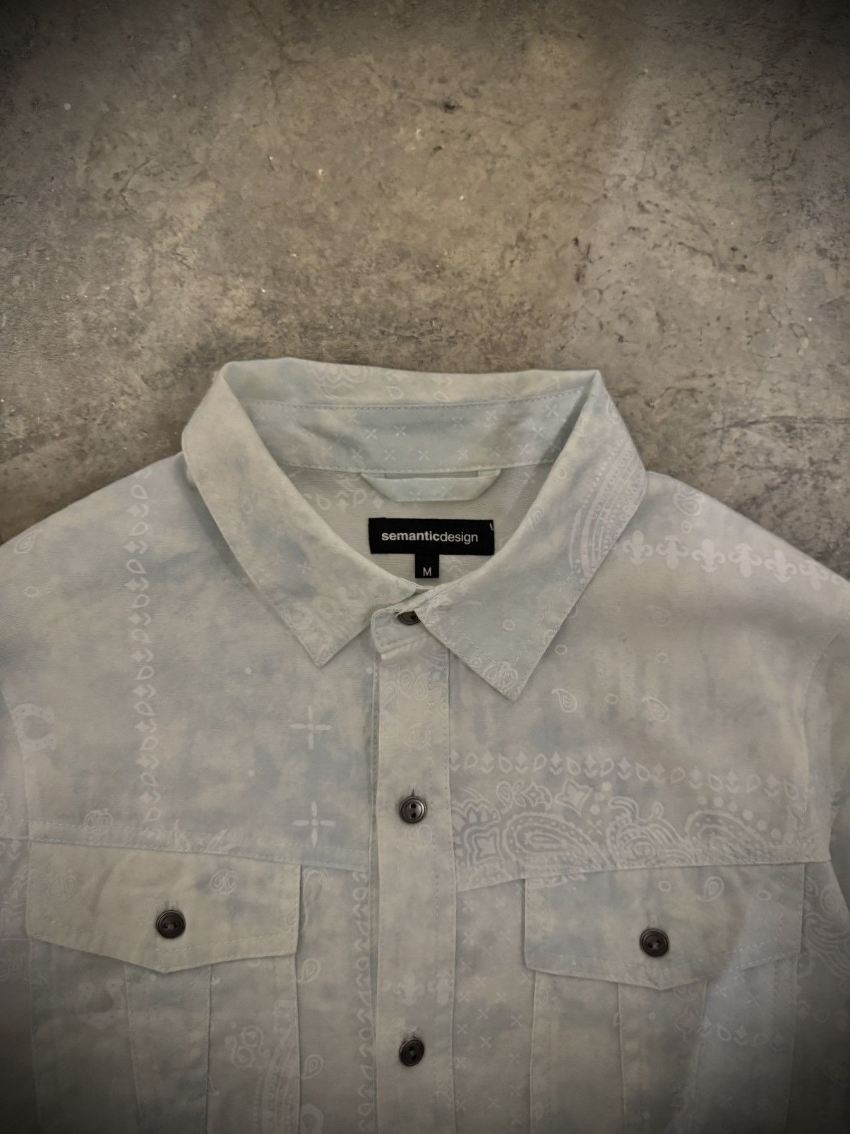 semanticdesign Rare semanticdesign Bandana Three-Quater Button Ups Size US M / EU 48-50 / 2 - 2 Thumbnail