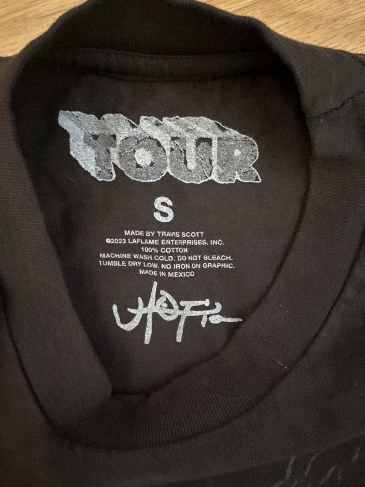 Travis Scott Travis Scott Utopia Tour Telekinesis Long Sleeve Tee Shirt Size US S / EU 44-46 / 1 - 4 Thumbnail