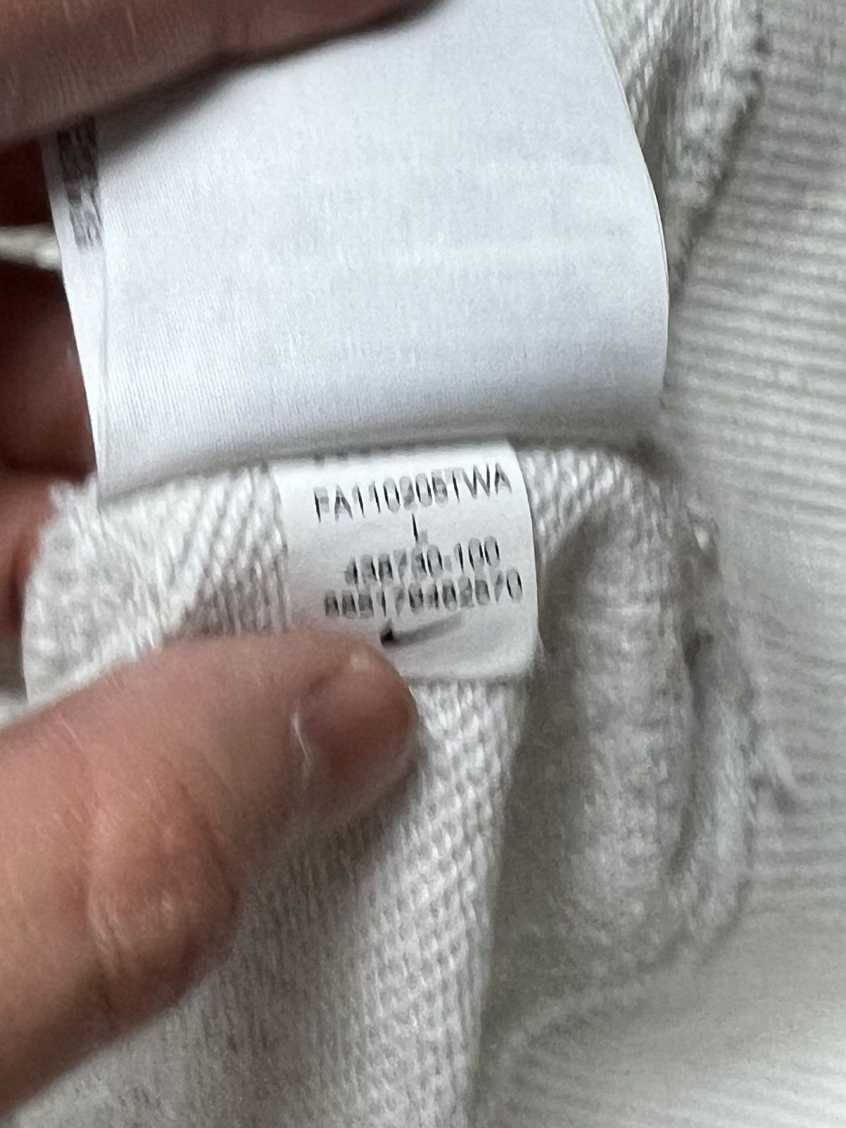 Nike Hoodie Nike Air big logo white Size US L / EU 52-54 / 3 - 5 Thumbnail