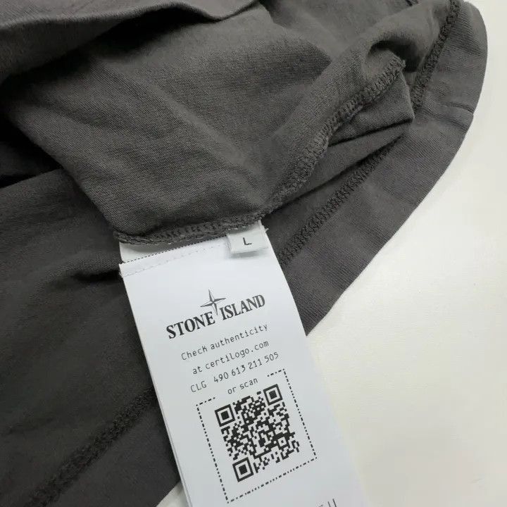 Stone Island Stone Island Comfortable Logo Print Cotton TShirt -2506 Size US L / EU 52-54 / 3 - 4 Thumbnail
