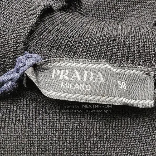 Prada Prada Wool Crewneck Long. Size US L / EU 52-54 / 3 - 2 Thumbnail