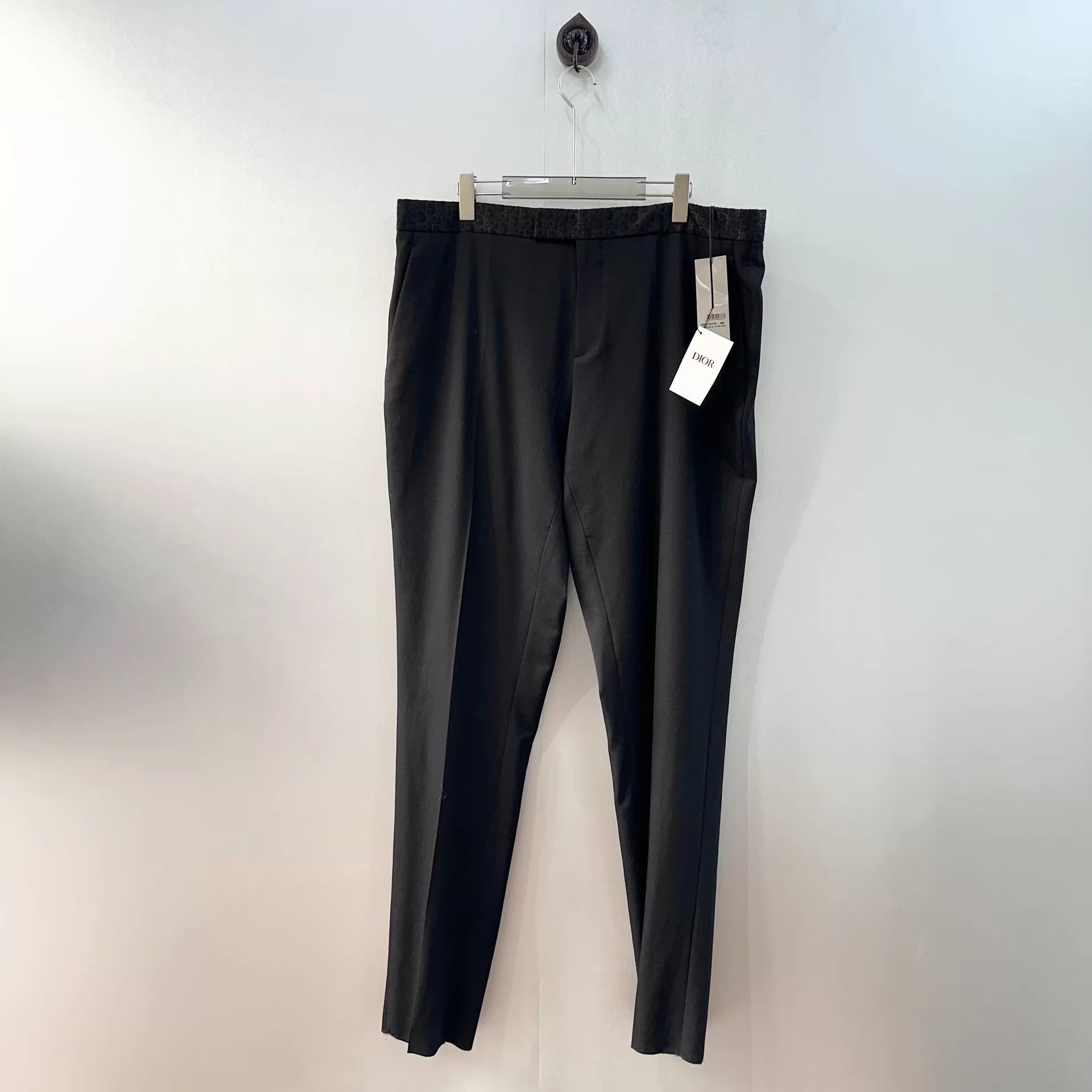 Dior Dior All-over Dark Pattern Tailored Trousers Size US 42 / EU 58 - 1 Thumbnail