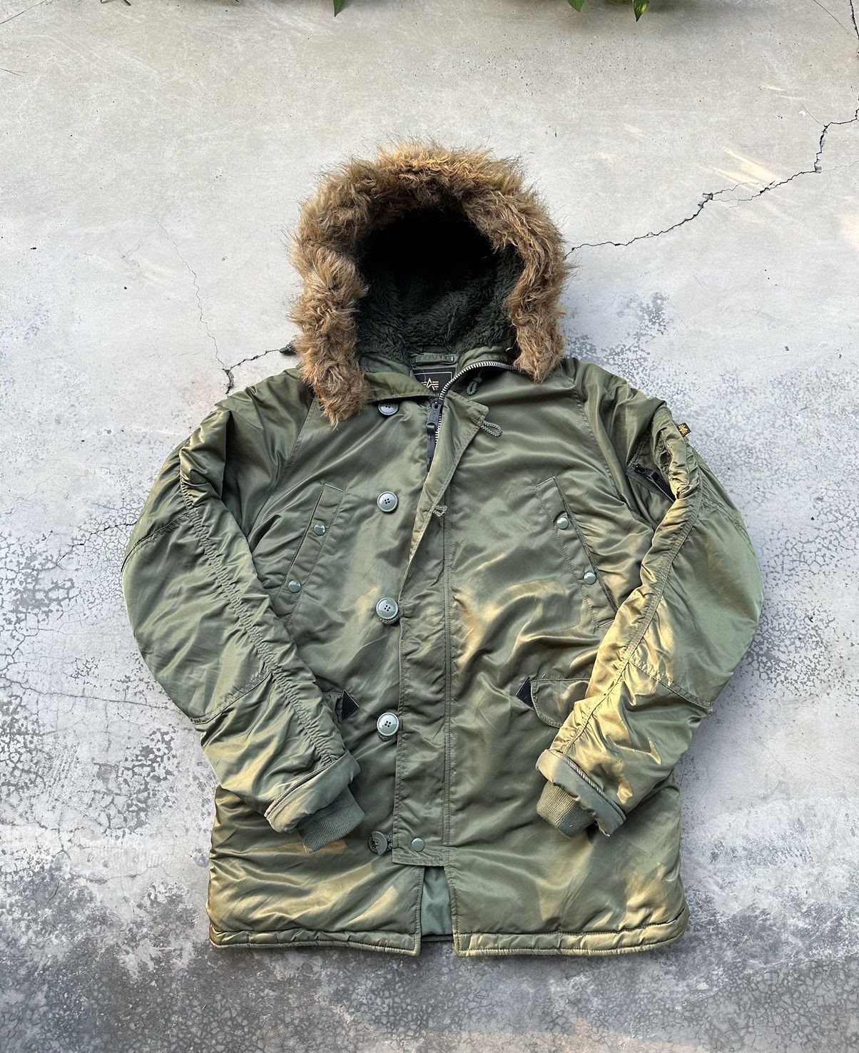 Alpha Industries 🪖Alpha Industries Parka Jacket Size US L / EU 52-54 / 3 - 1 Thumbnail