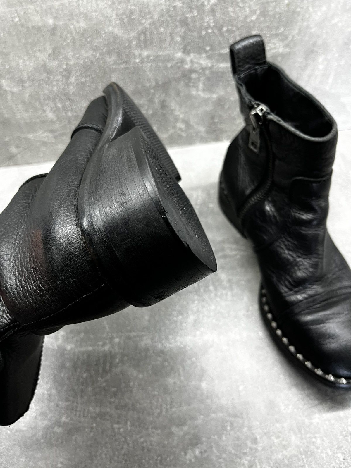Zadig & Voltaire Zadig Voltaire punk leather boots size 37 Size US 7 / IT 37 - 15 Thumbnail