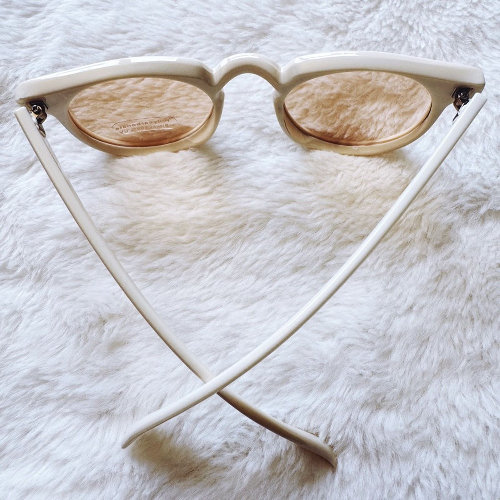 Other Pablo White Round Sunglasses Size ONE SIZE - 12 Thumbnail