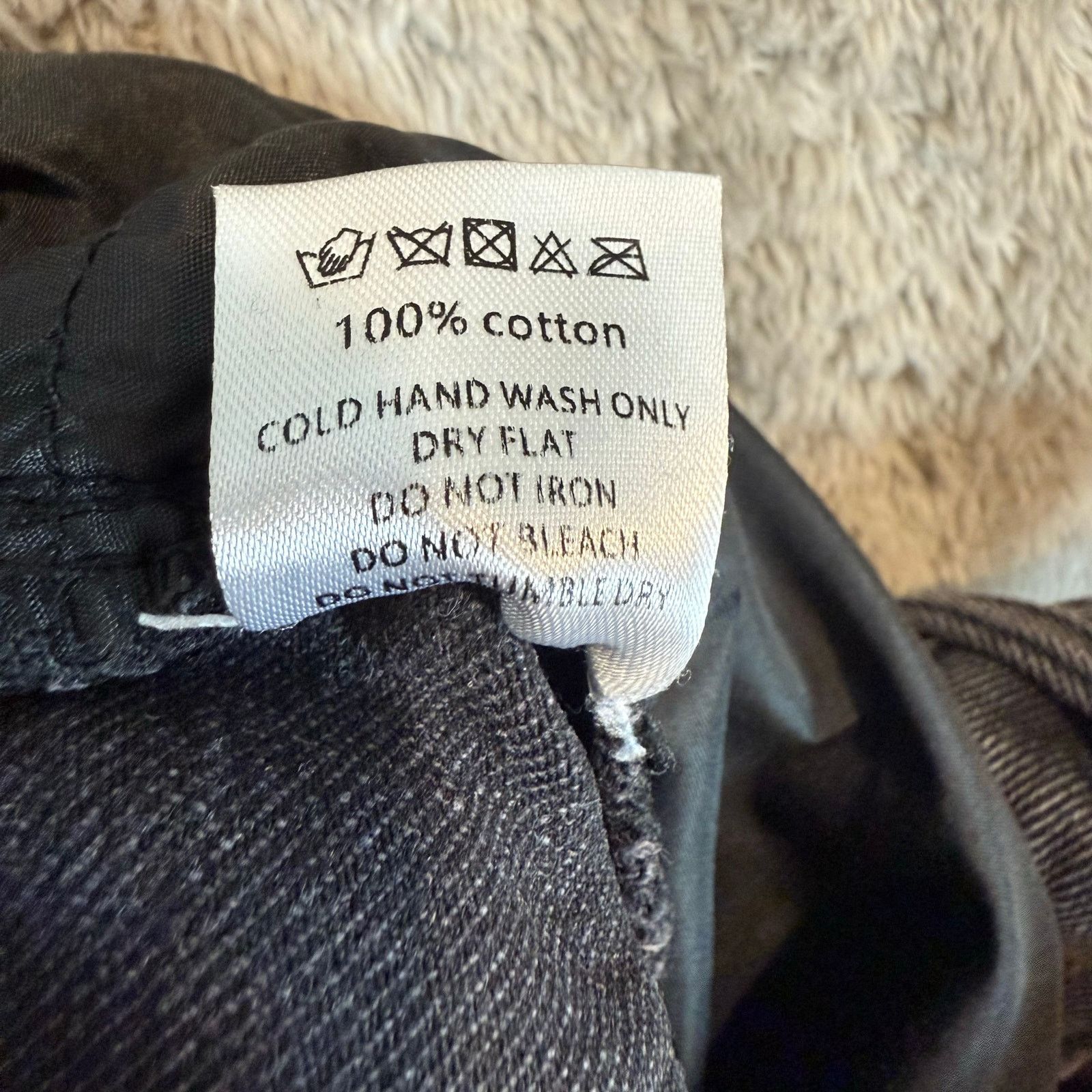 THE KRIPT Kript Black Gavin Boyfriend Mom Jean Asymmetrical Button Fly Size 26" / US 2 / IT 38 - 10 Thumbnail