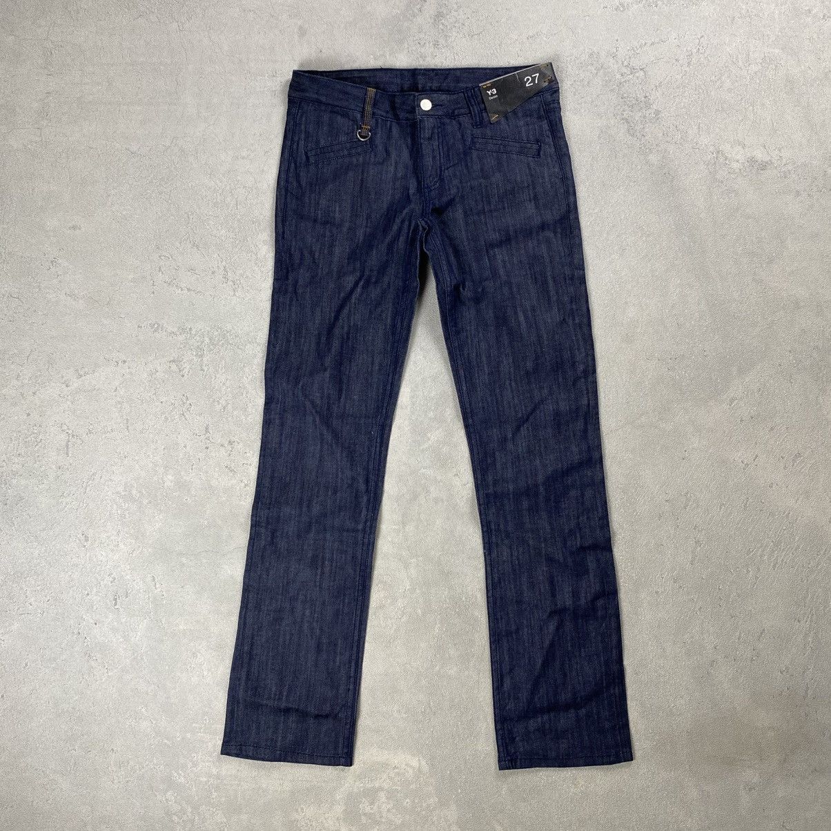 Y-3 Y-3 Denim Jeans Relaxed Fit Pocket Pants Logo Blue 30R | Grailed