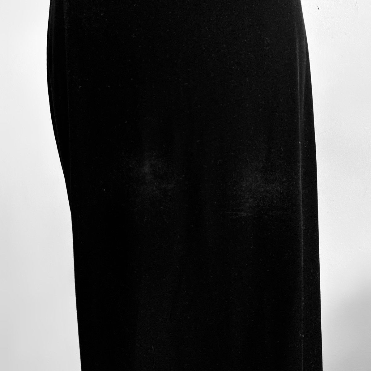 Vintage Female fatale Sheer long vampire style mesh velvet dress Size M / US 6-8 / IT 42-44 - 7 Thumbnail