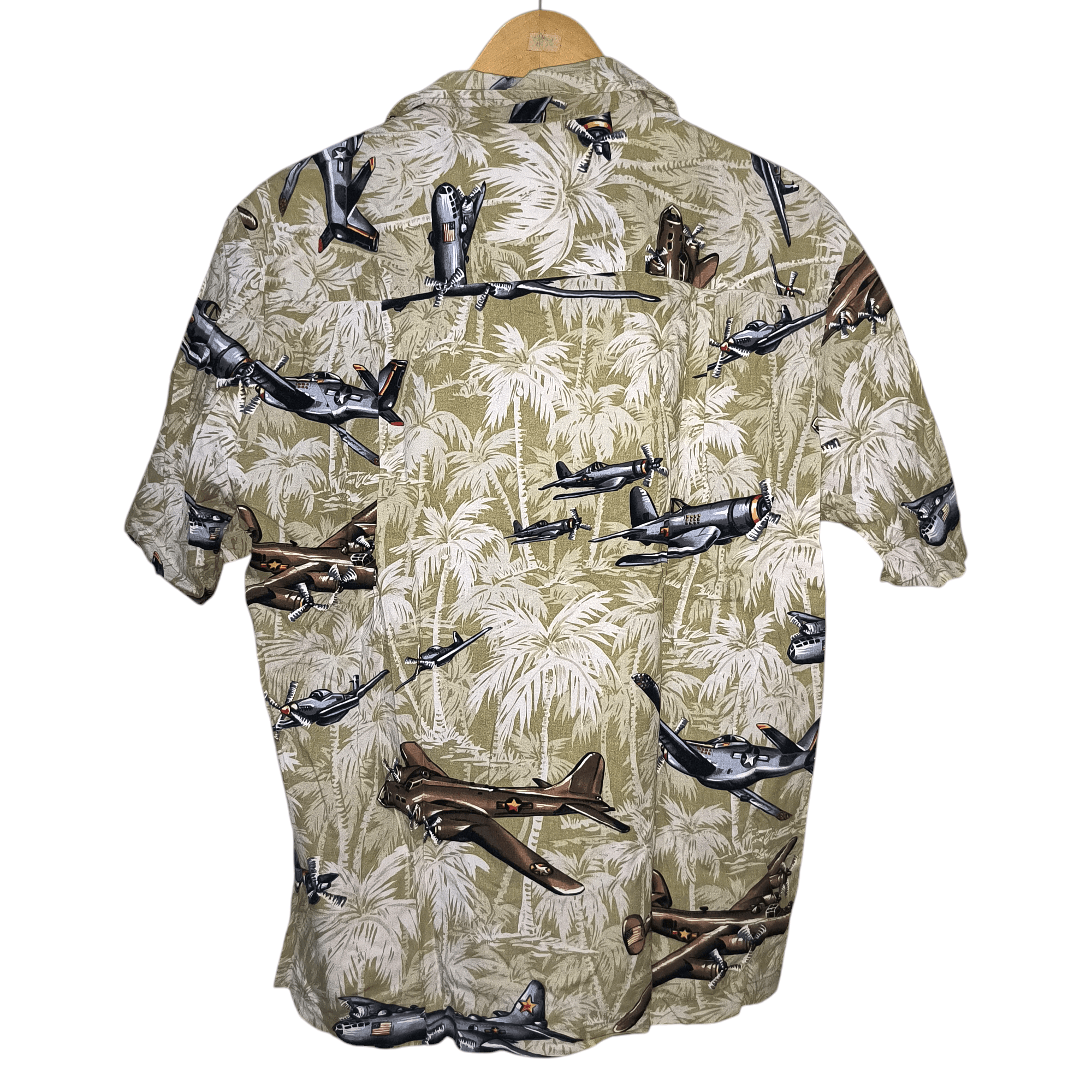 Kalaheo KALAHEO WWII BOMBER HAWAIIAN ALOHA SHIRTS Size US M / EU 48-50 / 2 - 4 Thumbnail
