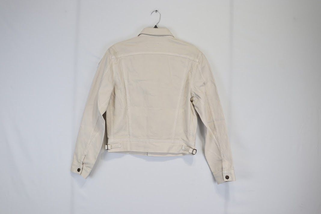 Tom Ford o1rshd1 Denim Jacket in Ivory Size US M / EU 48-50 / 2 - 9 Thumbnail